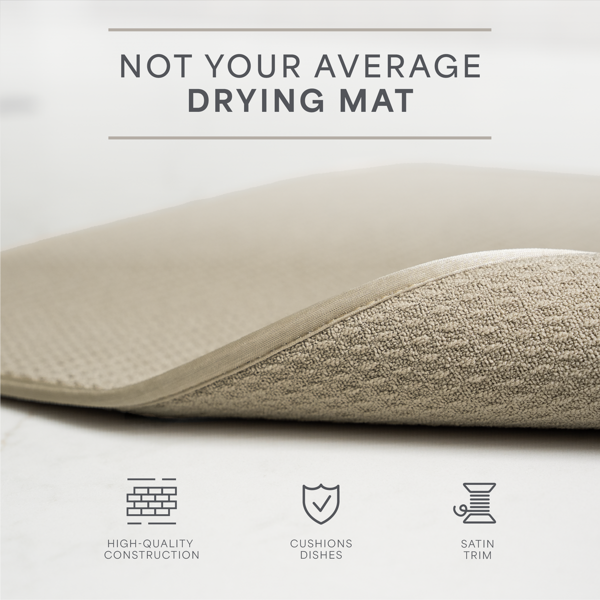 honeycomb dish drying mat