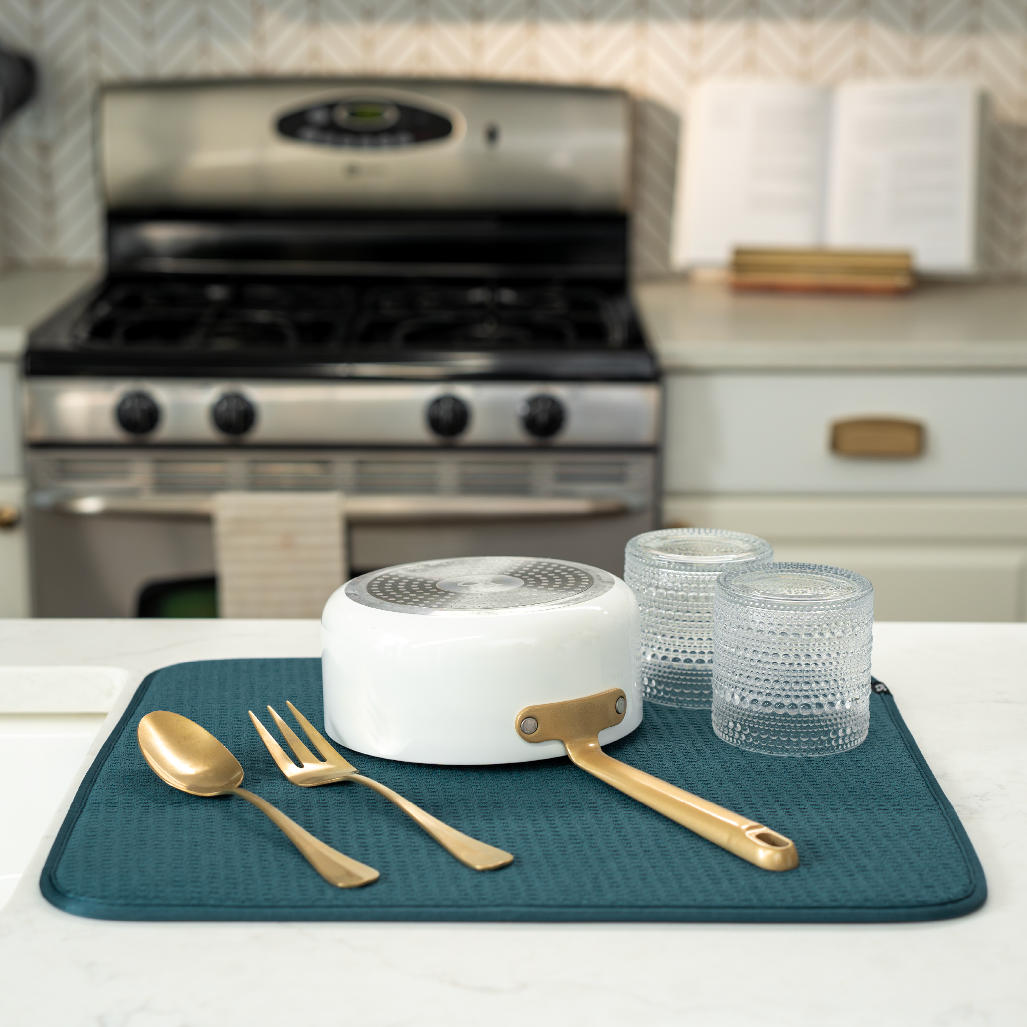 honeycomb dish drying mat