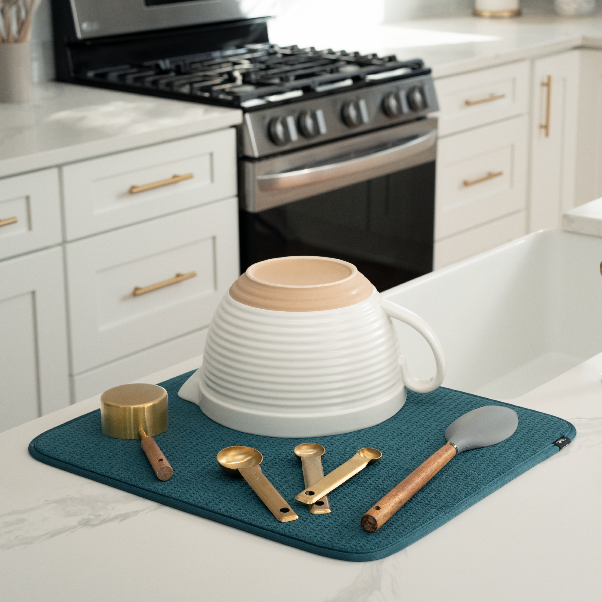 honeycomb dish drying mat