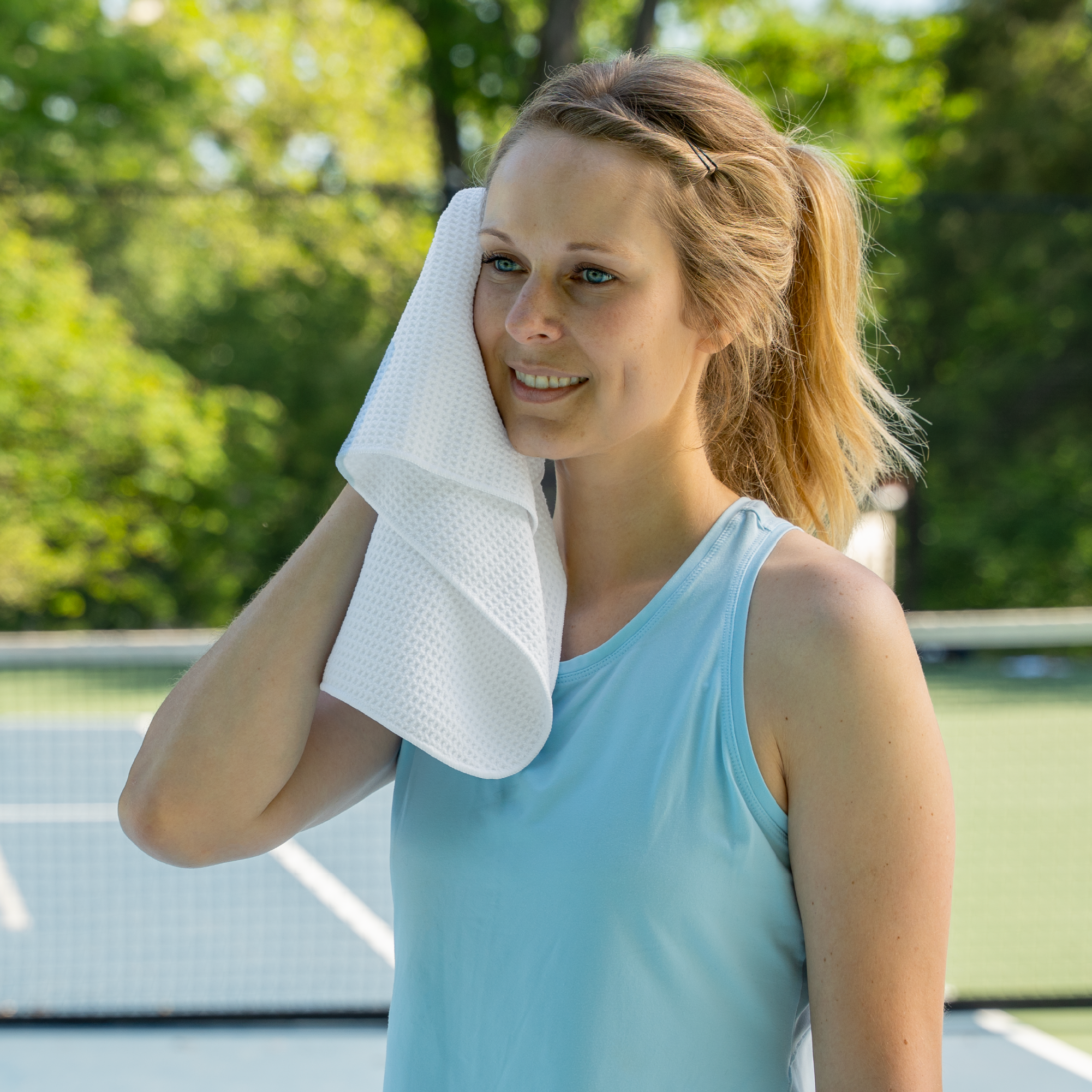 honeycomb exercise towels