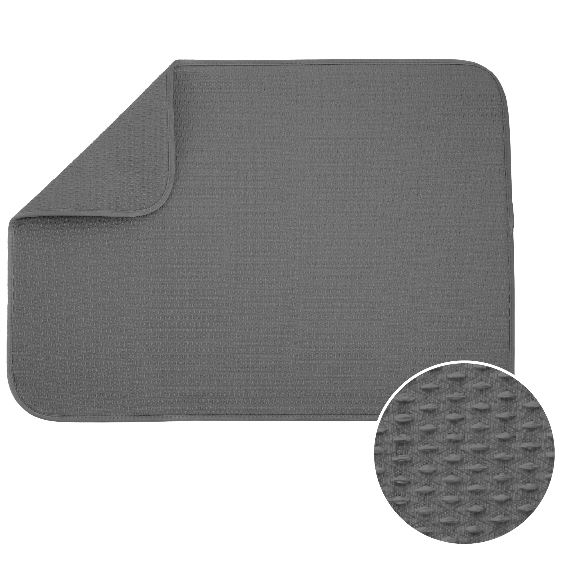 XL diamond dish drying mat