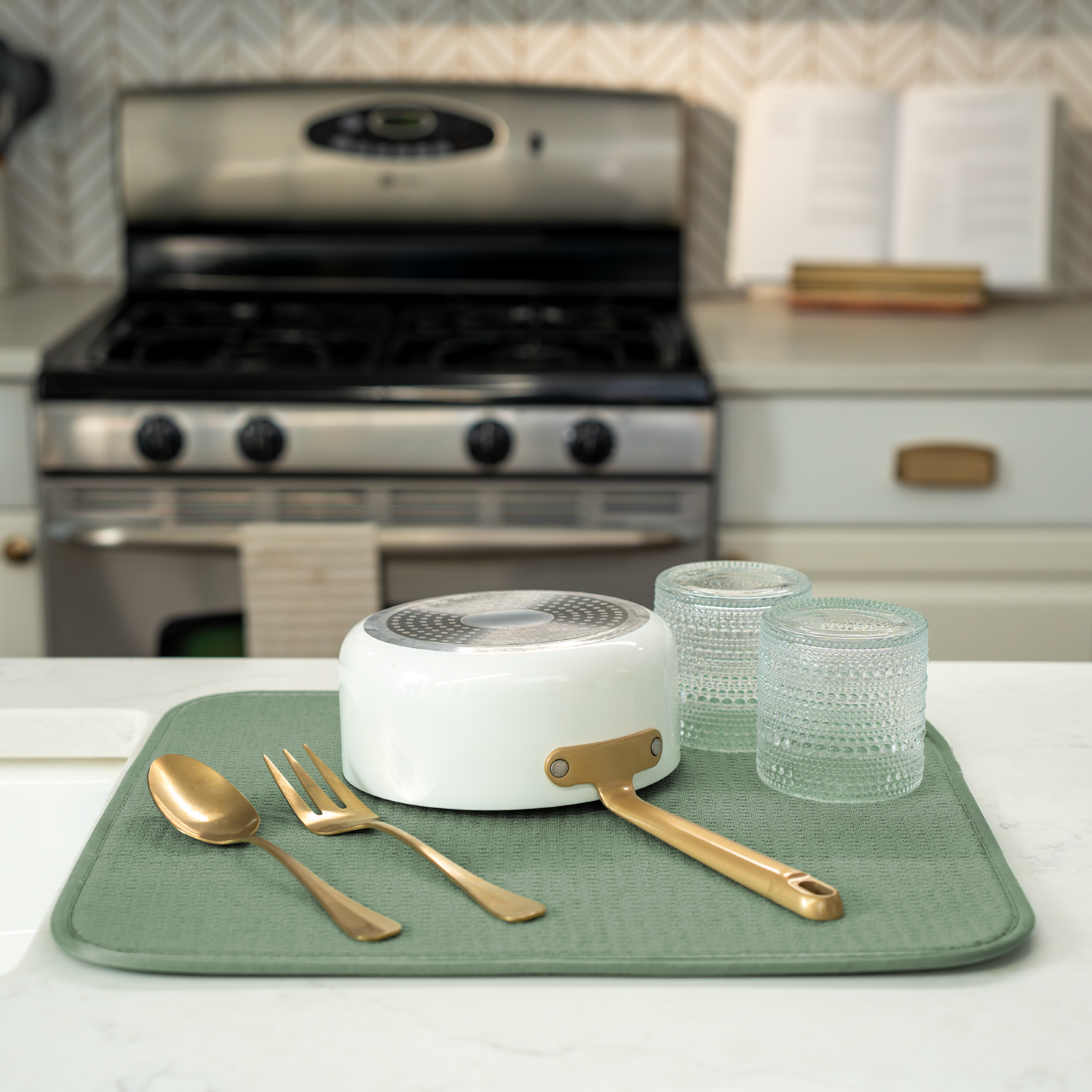 honeycomb dish drying mat