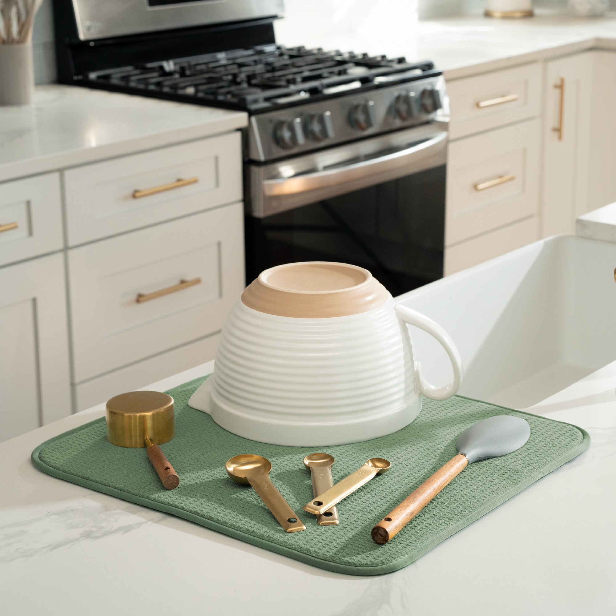 honeycomb dish drying mat