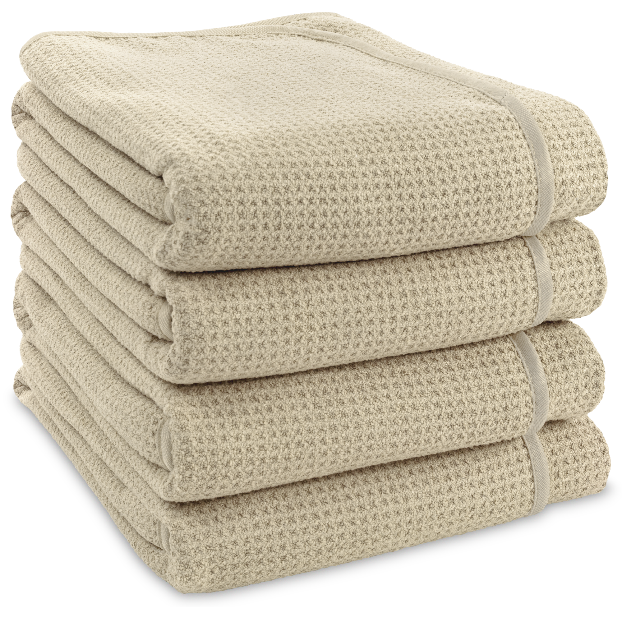 honeycomb bath towel