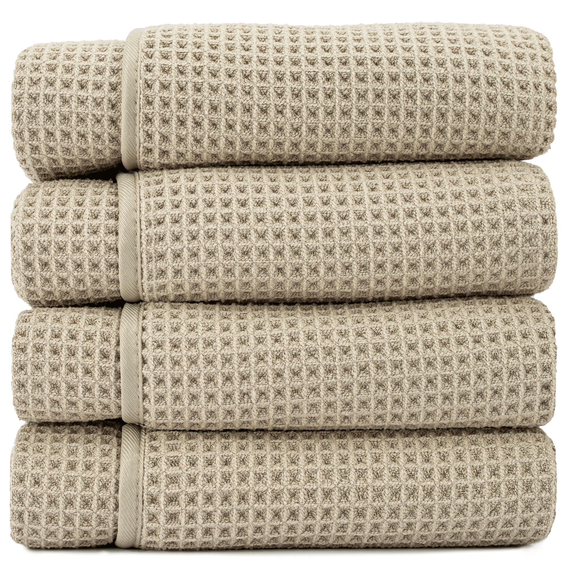 waffle bath towels