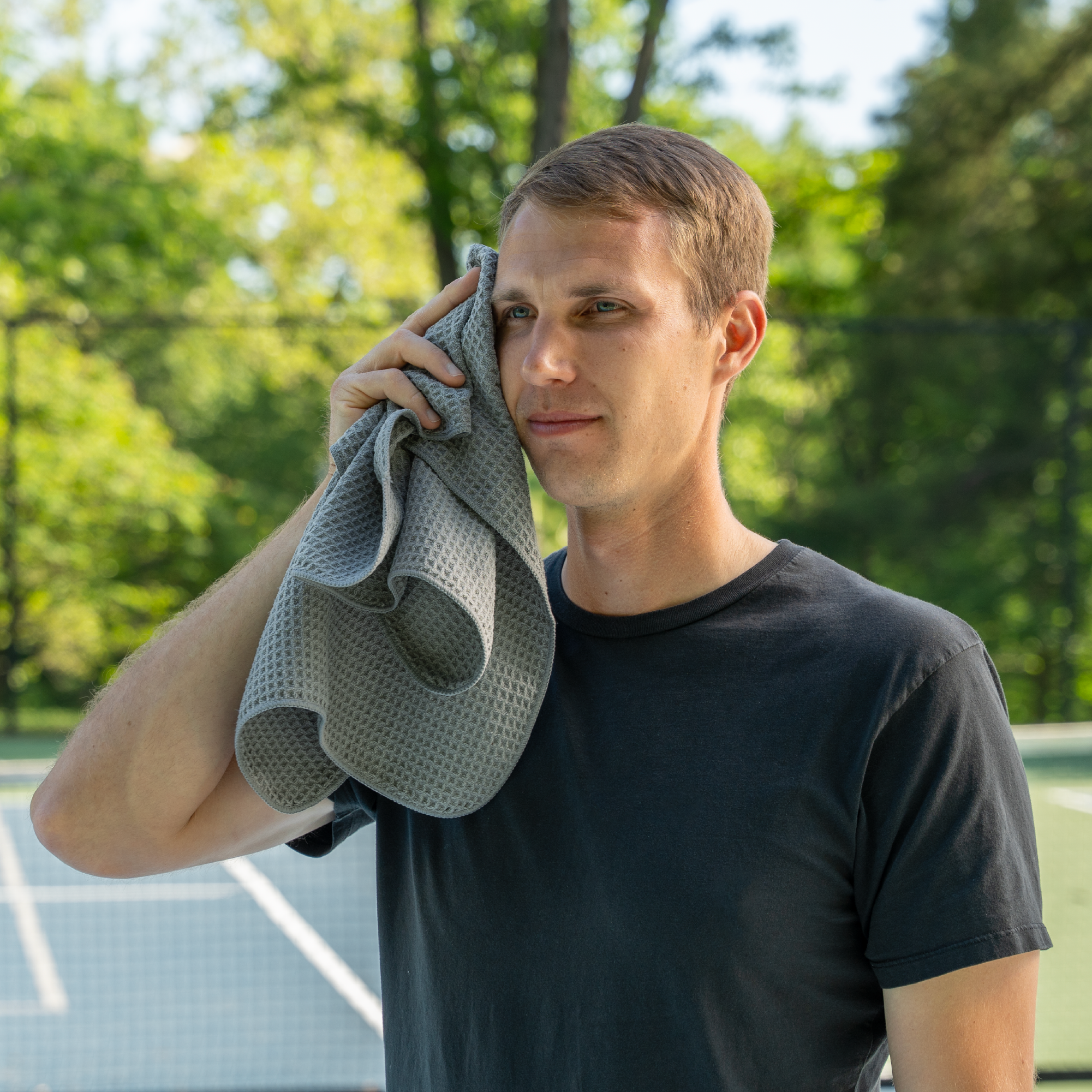 honeycomb exercise towels