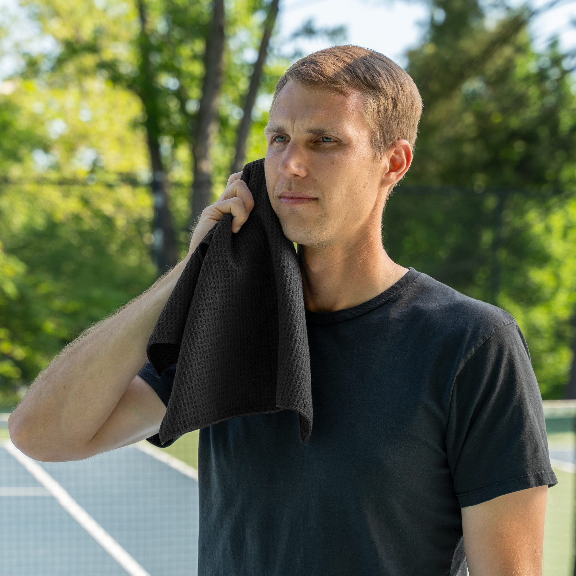 honeycomb exercise towels