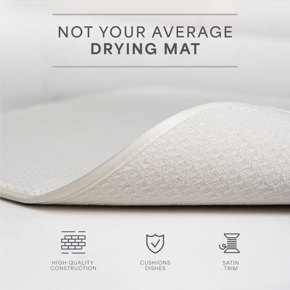 honeycomb dish drying mat