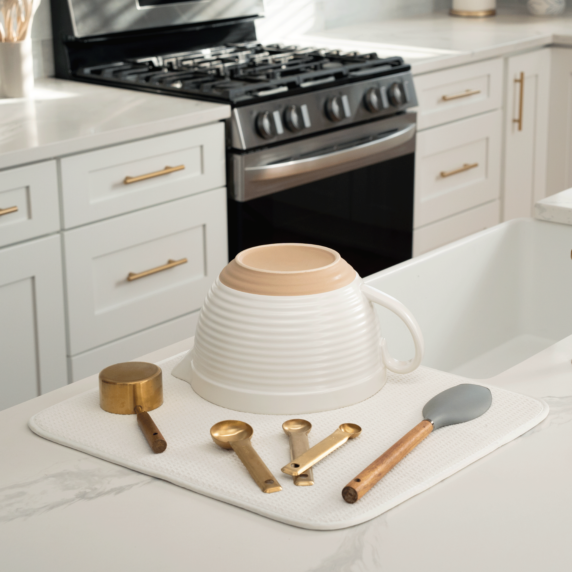 honeycomb dish drying mat