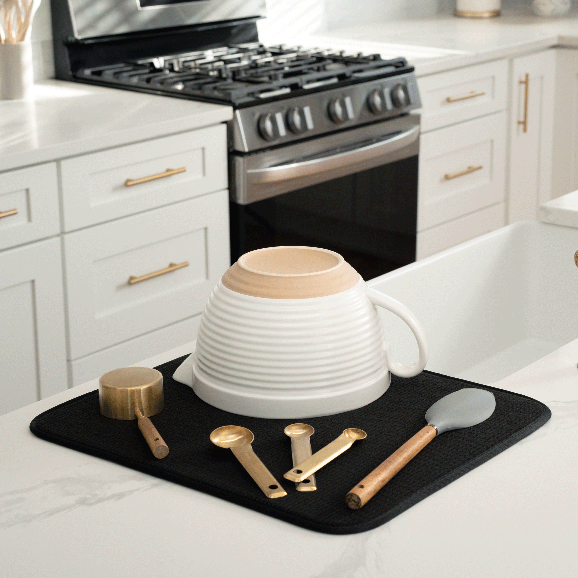 honeycomb dish drying mat