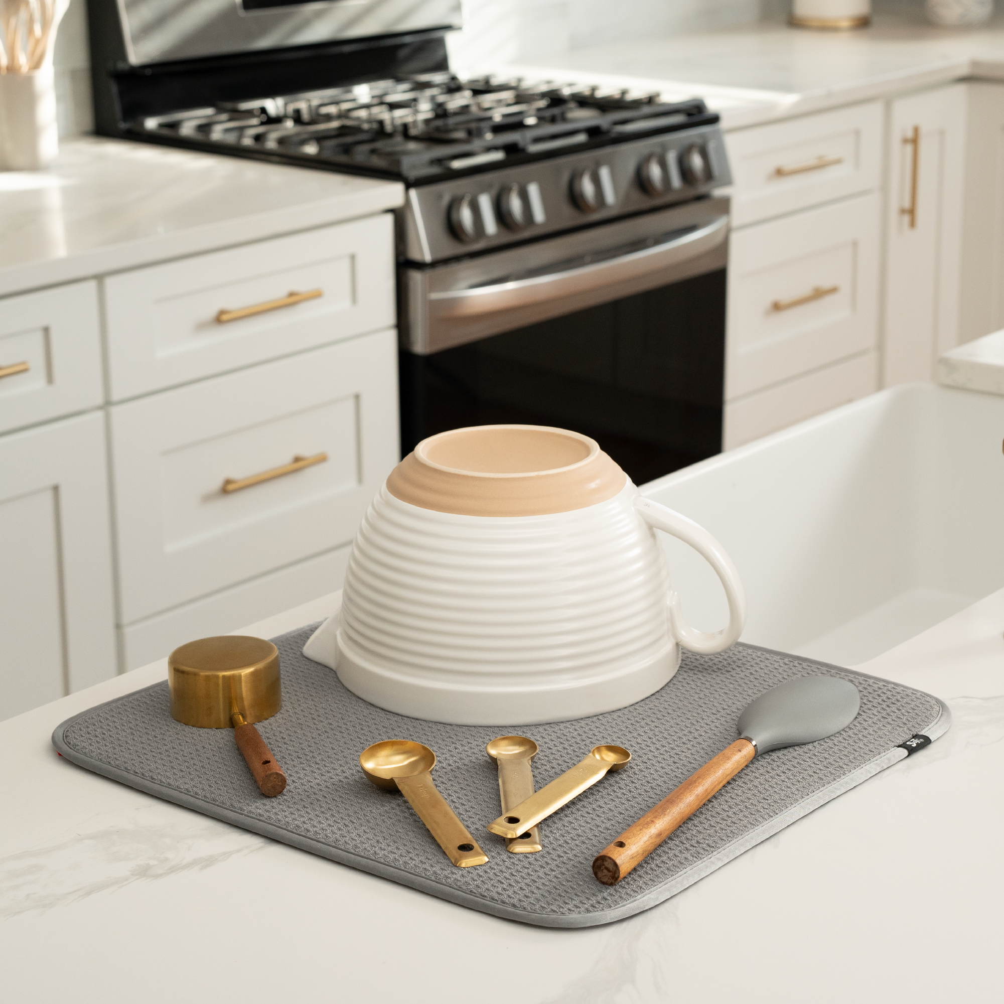 honeycomb dish drying mat