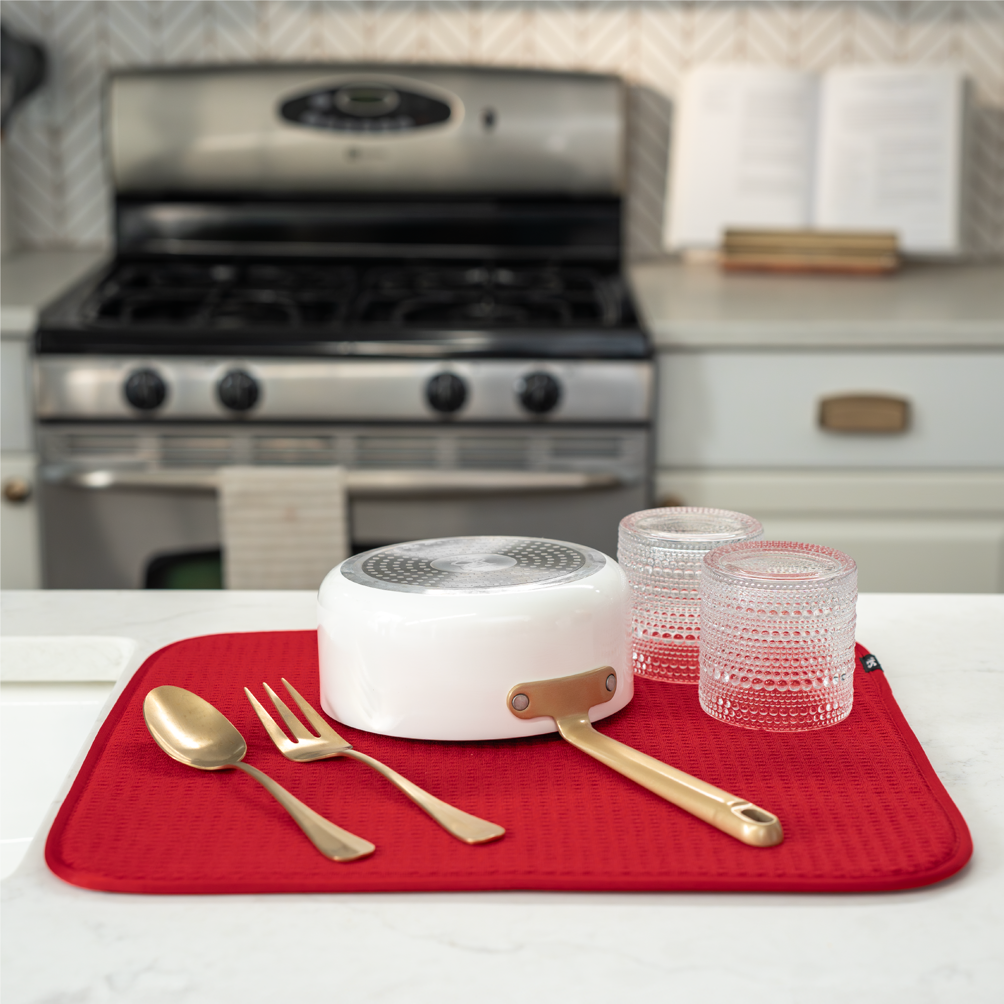honeycomb dish drying mat