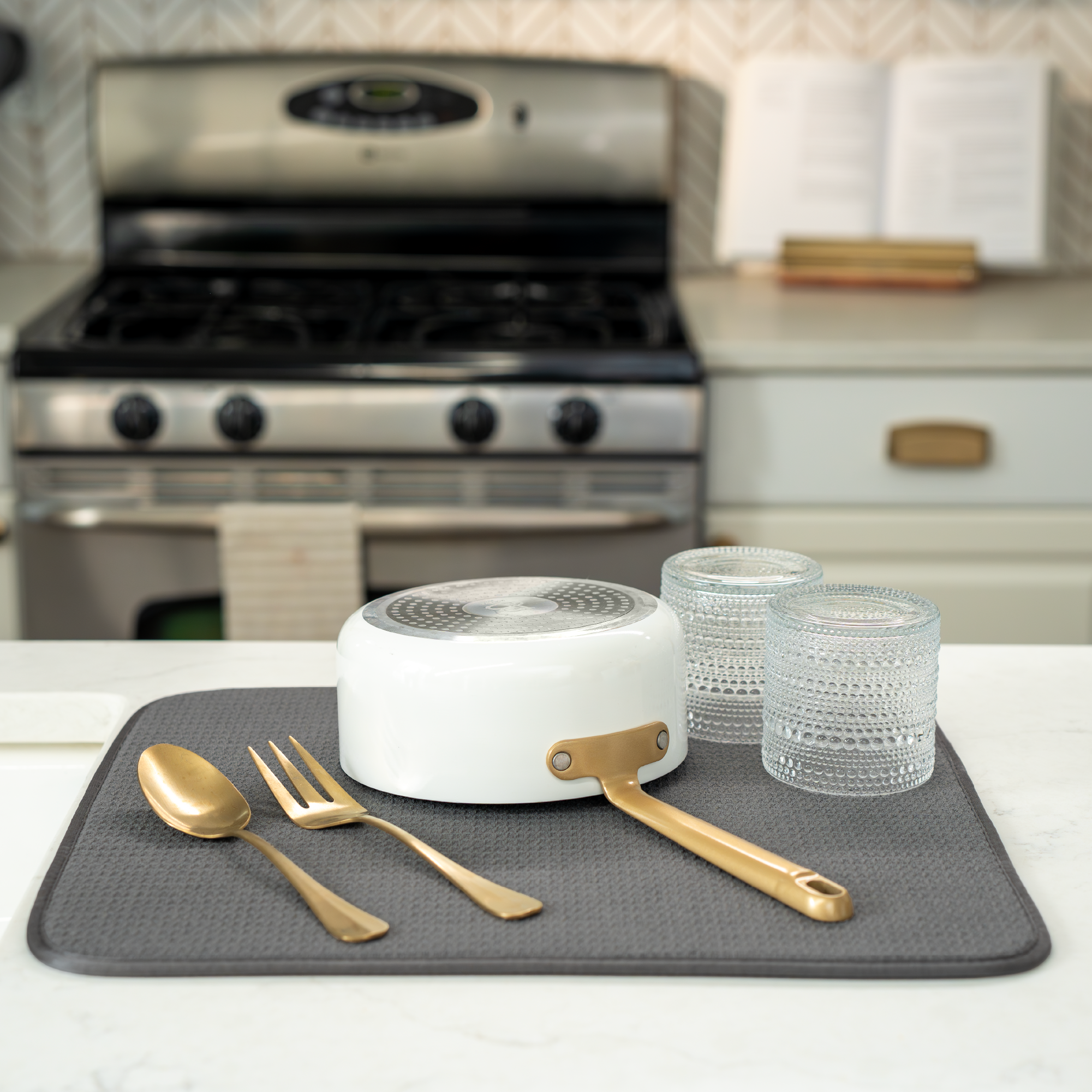 honeycomb dish drying mat