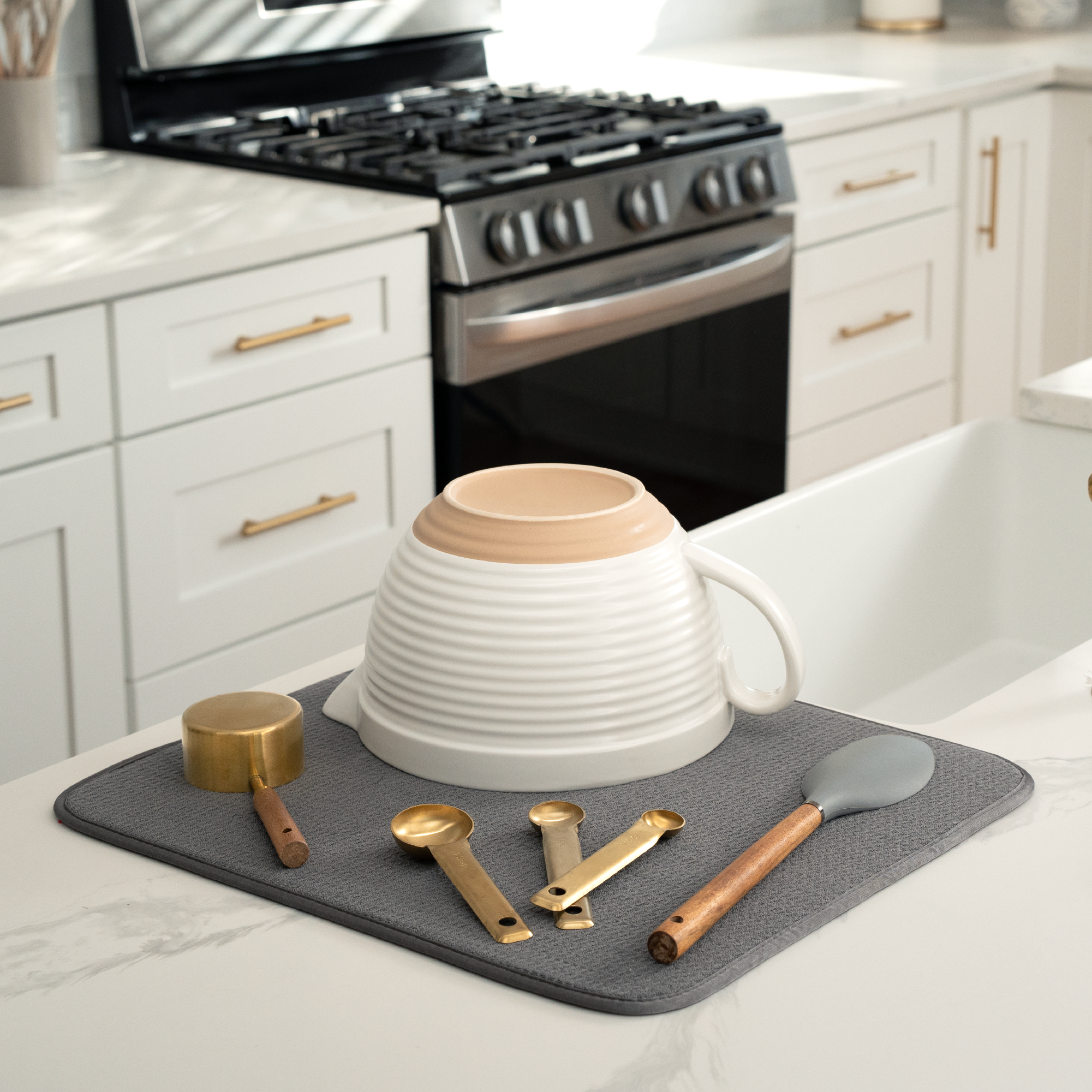 honeycomb dish drying mat