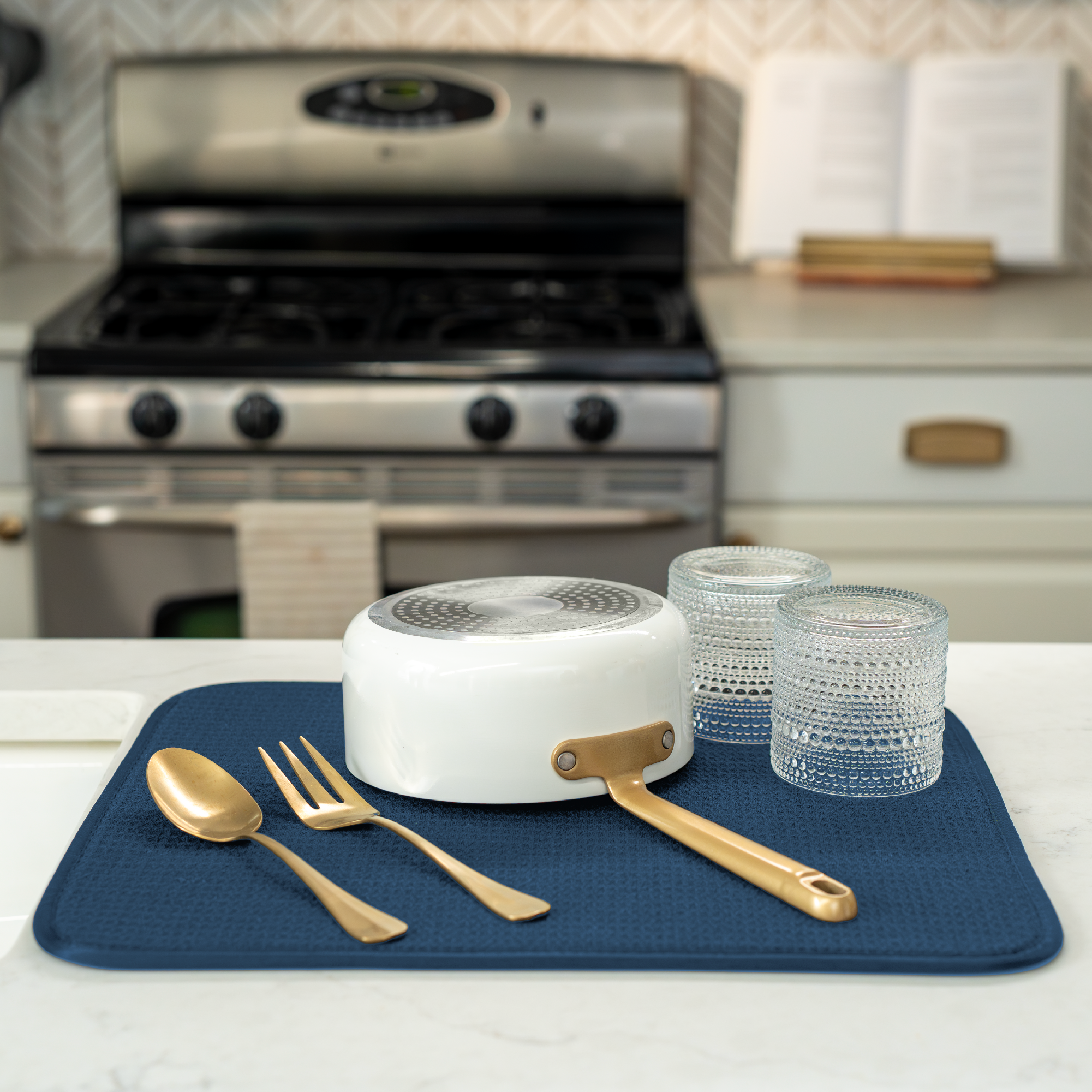 honeycomb dish drying mat