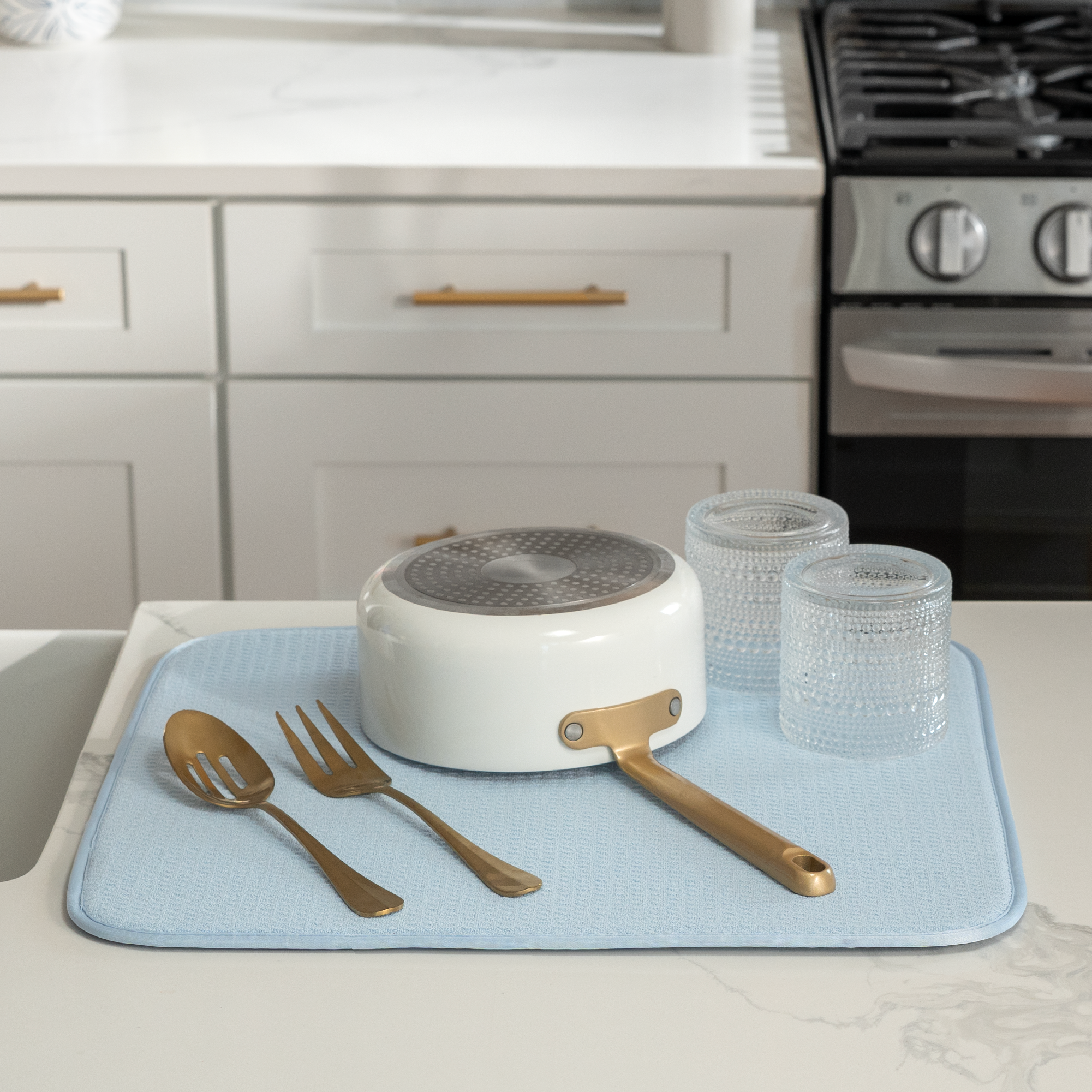 honeycomb dish drying mat