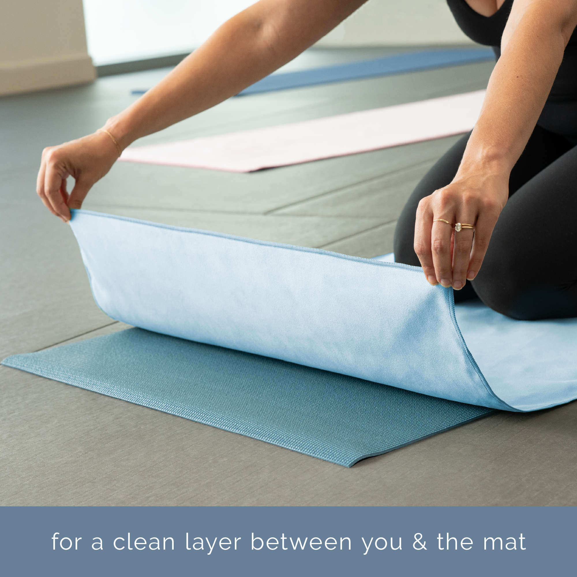 yoga mat towels