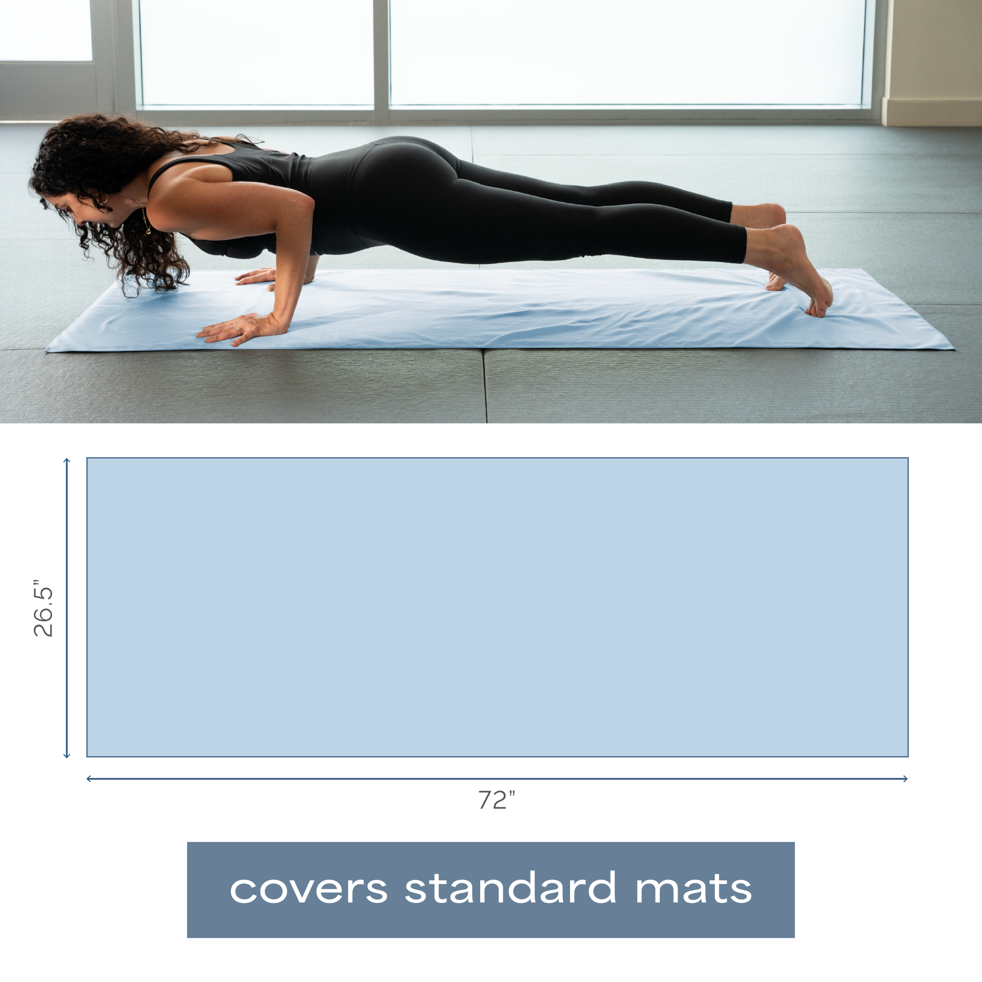 yoga mat towels