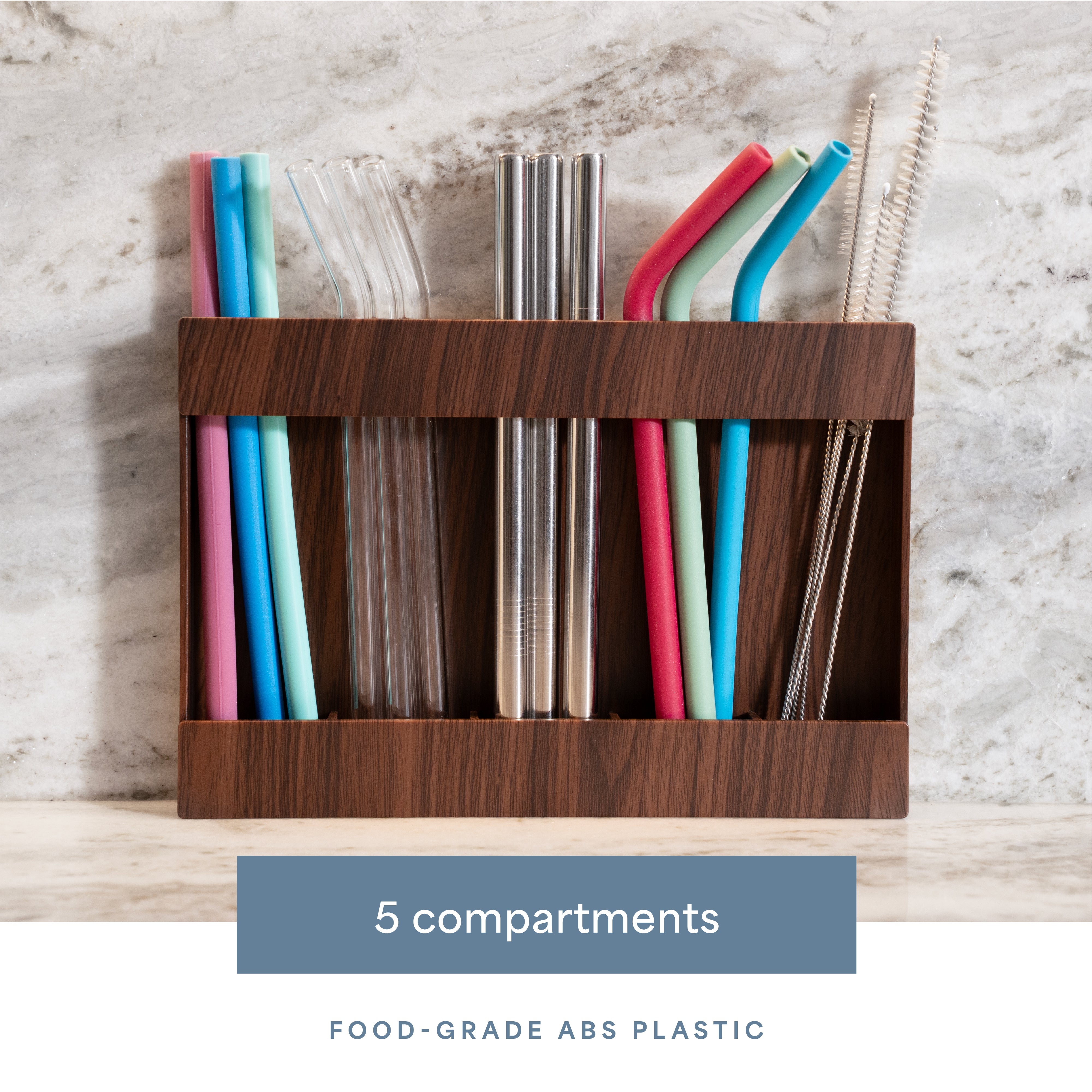 straw organizer & holder