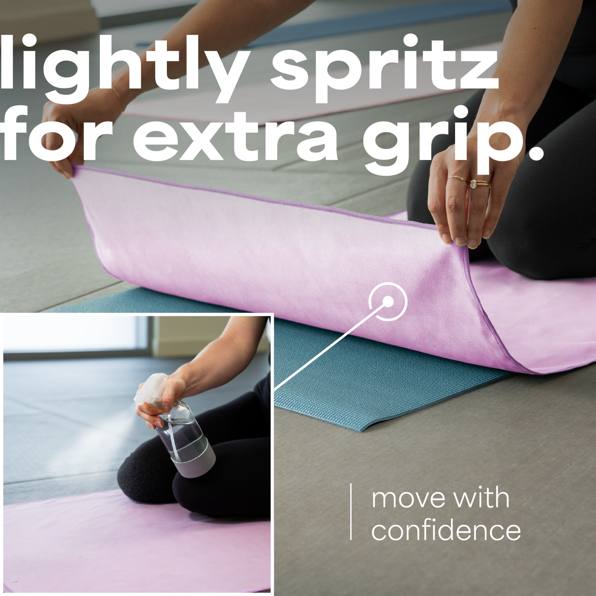 yoga mat towels