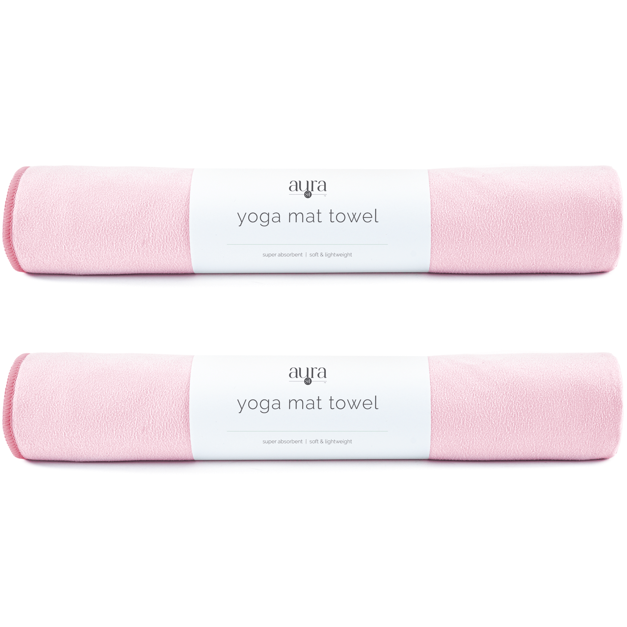 yoga mat towels 2 pack