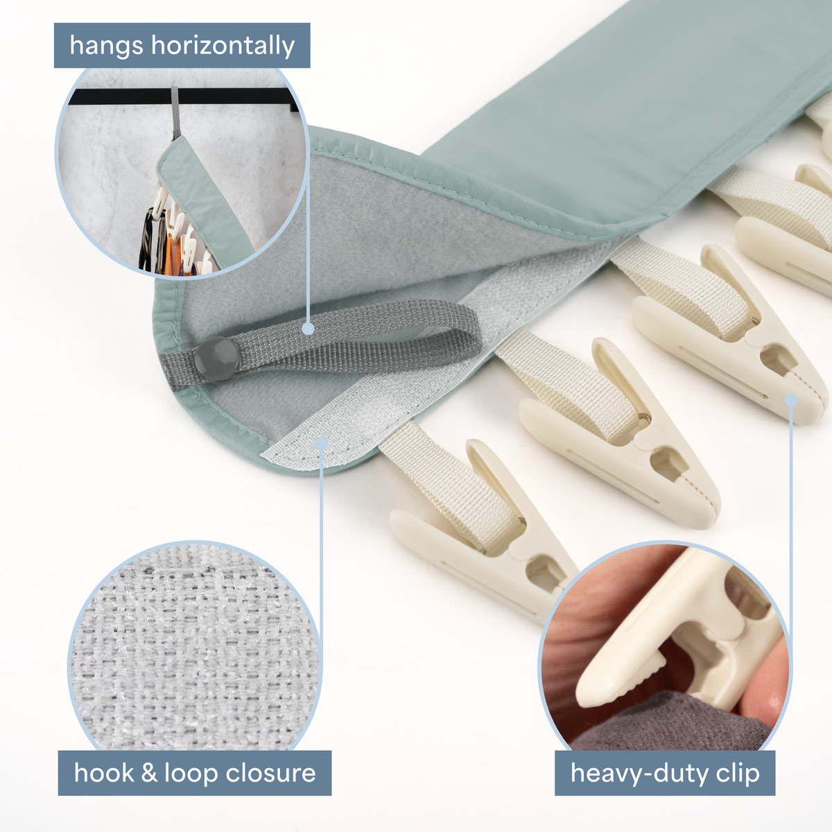 hanger clip organizers