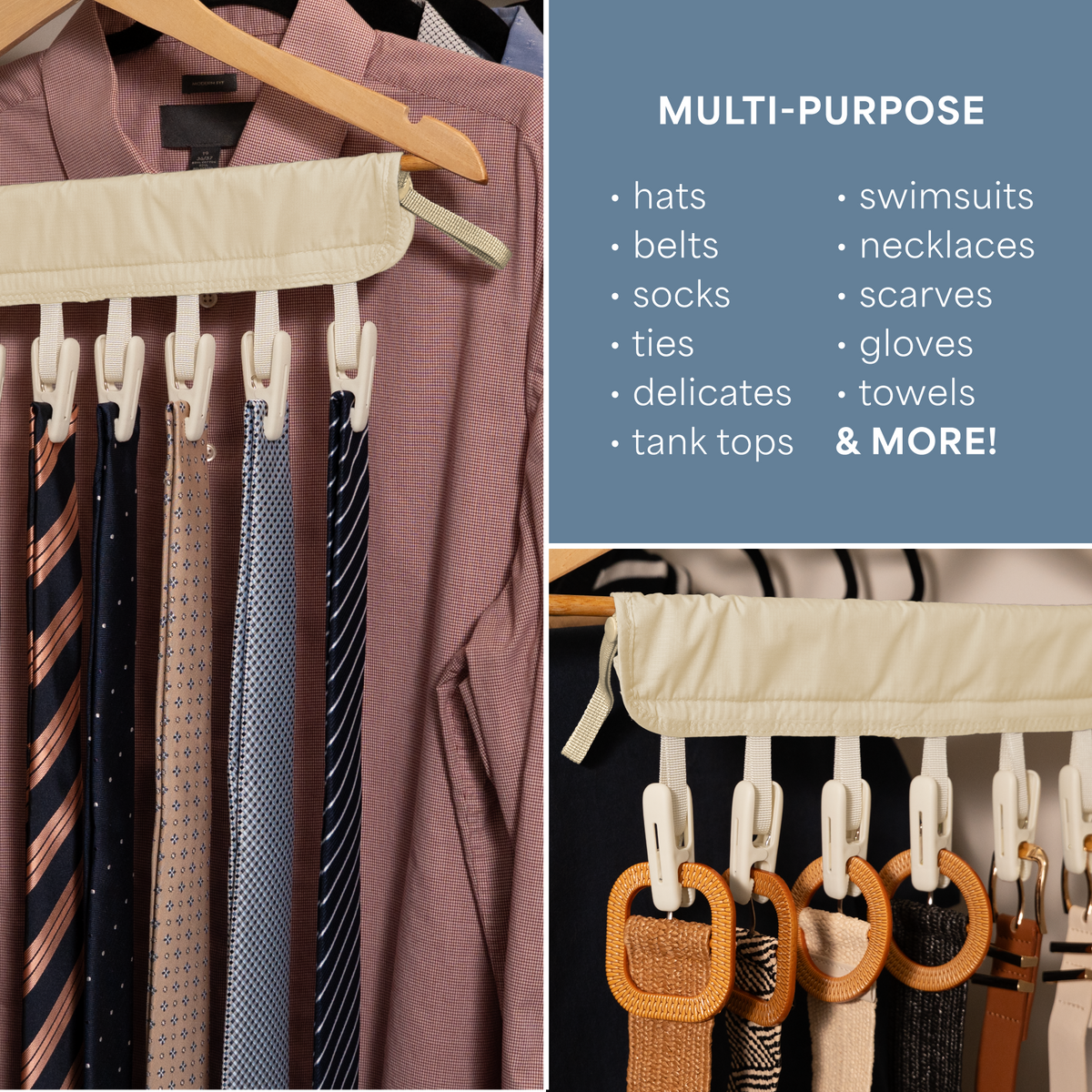 hanger clip organizers