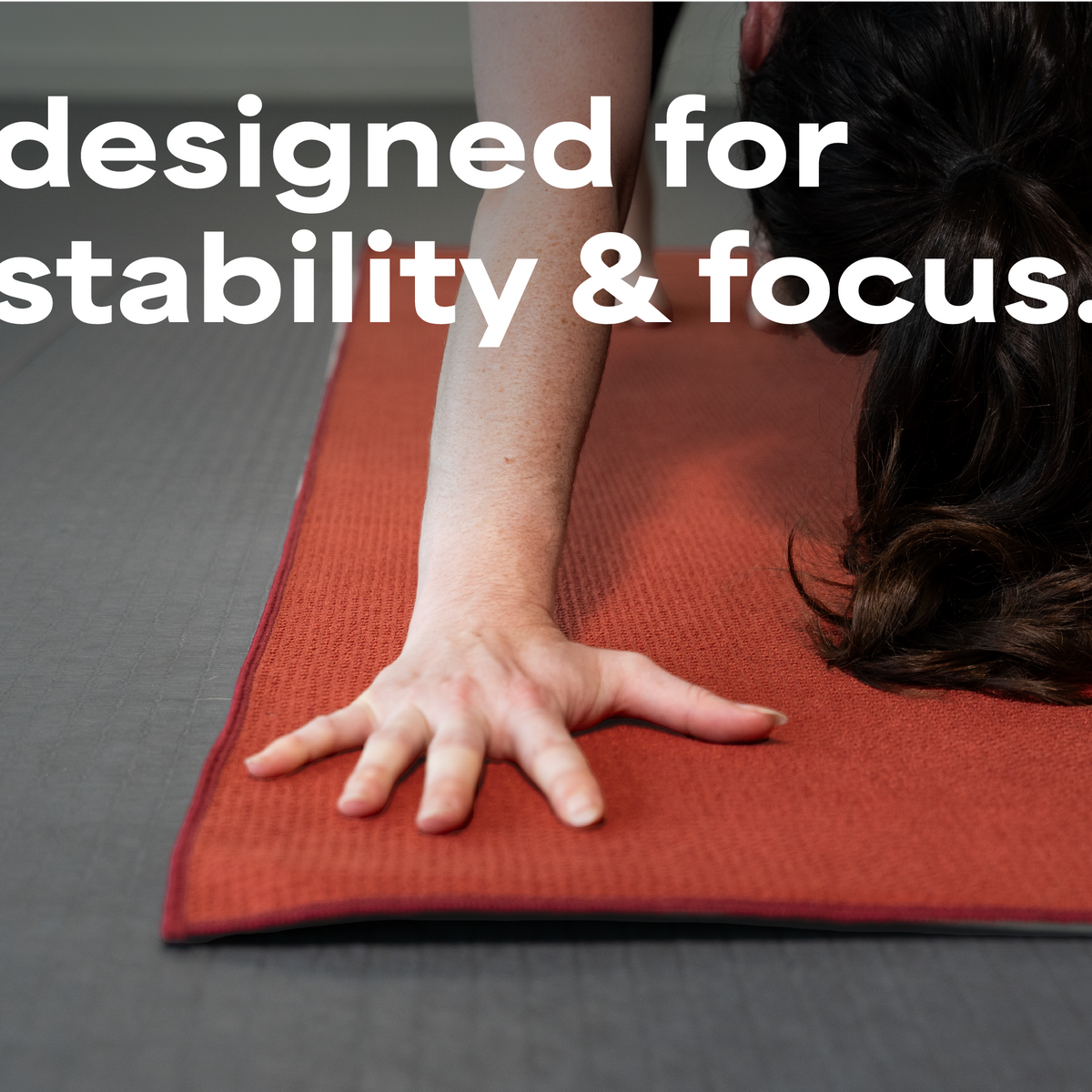 yoga mat towel with silicone grip
