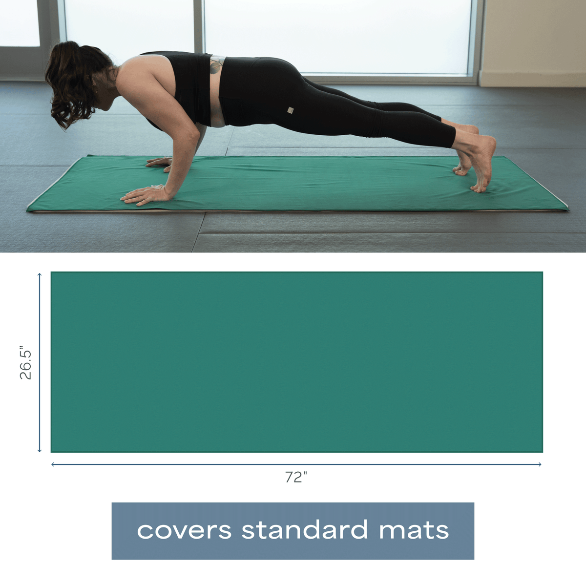 yoga mat towels