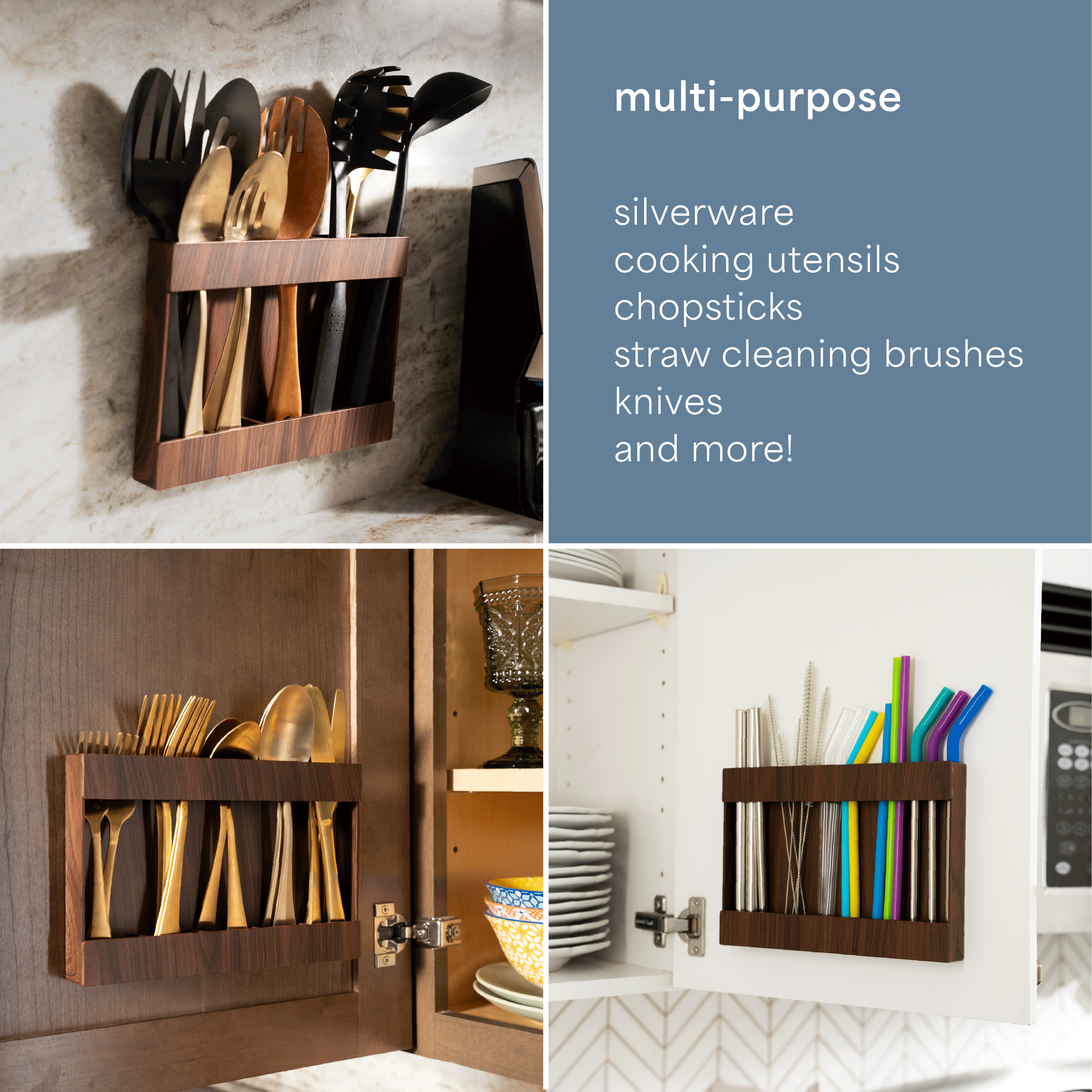 straw organizer & holder