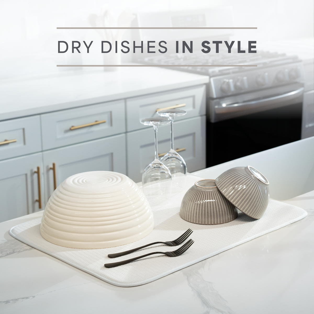 XL honeycomb dish drying mat