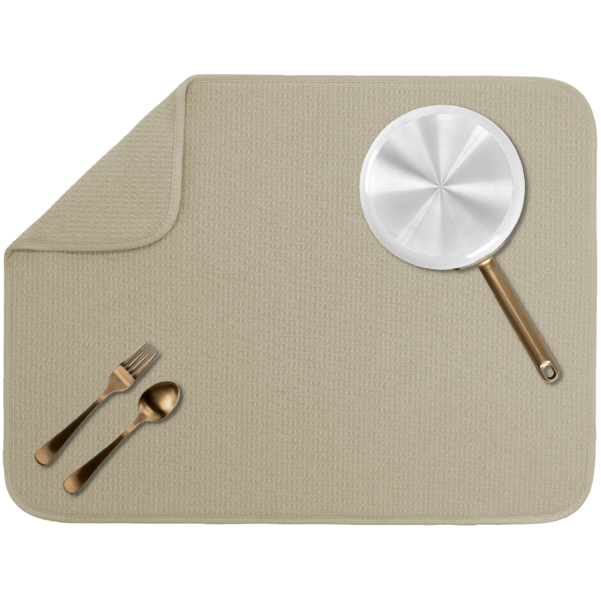 XL honeycomb dish drying mat