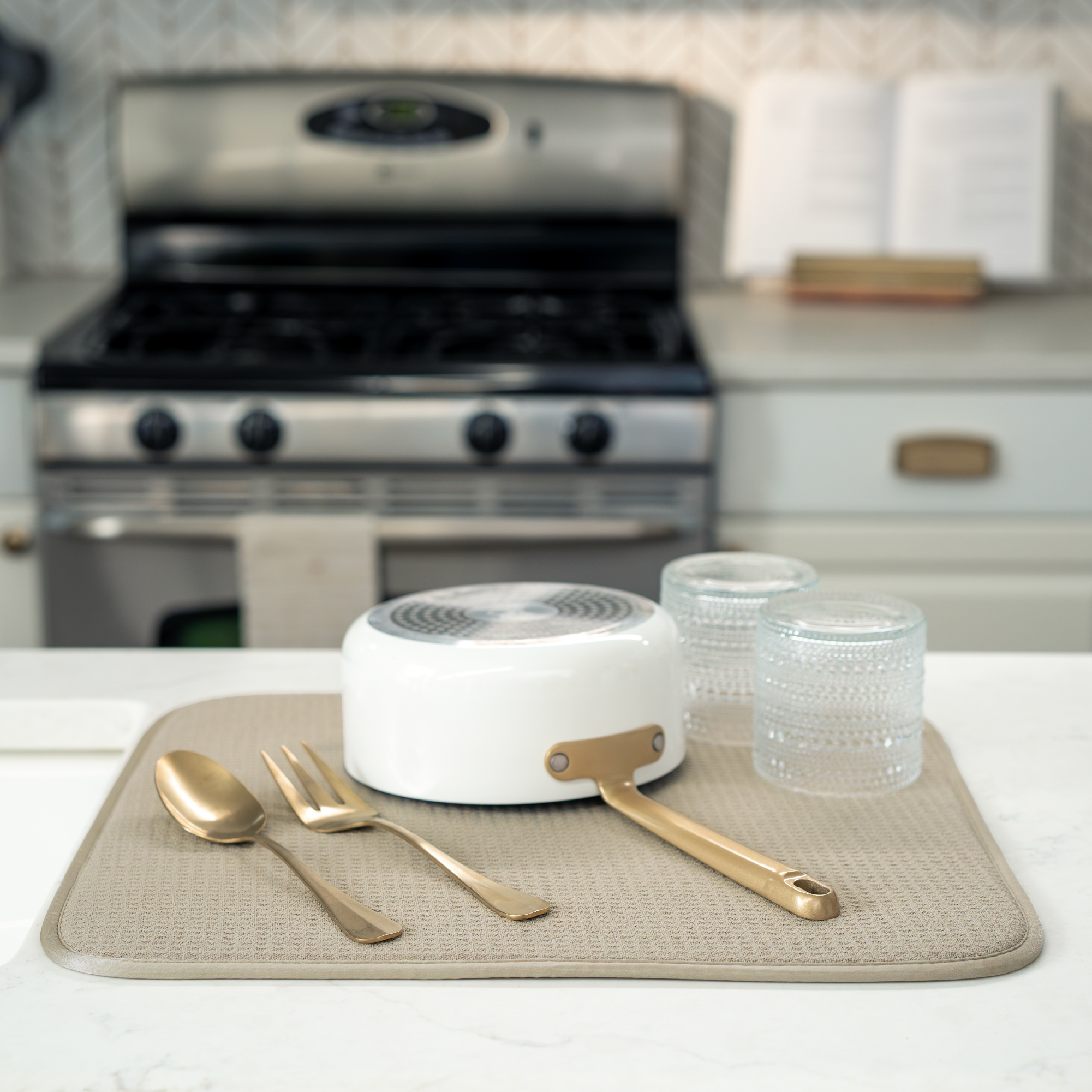 honeycomb dish drying mat