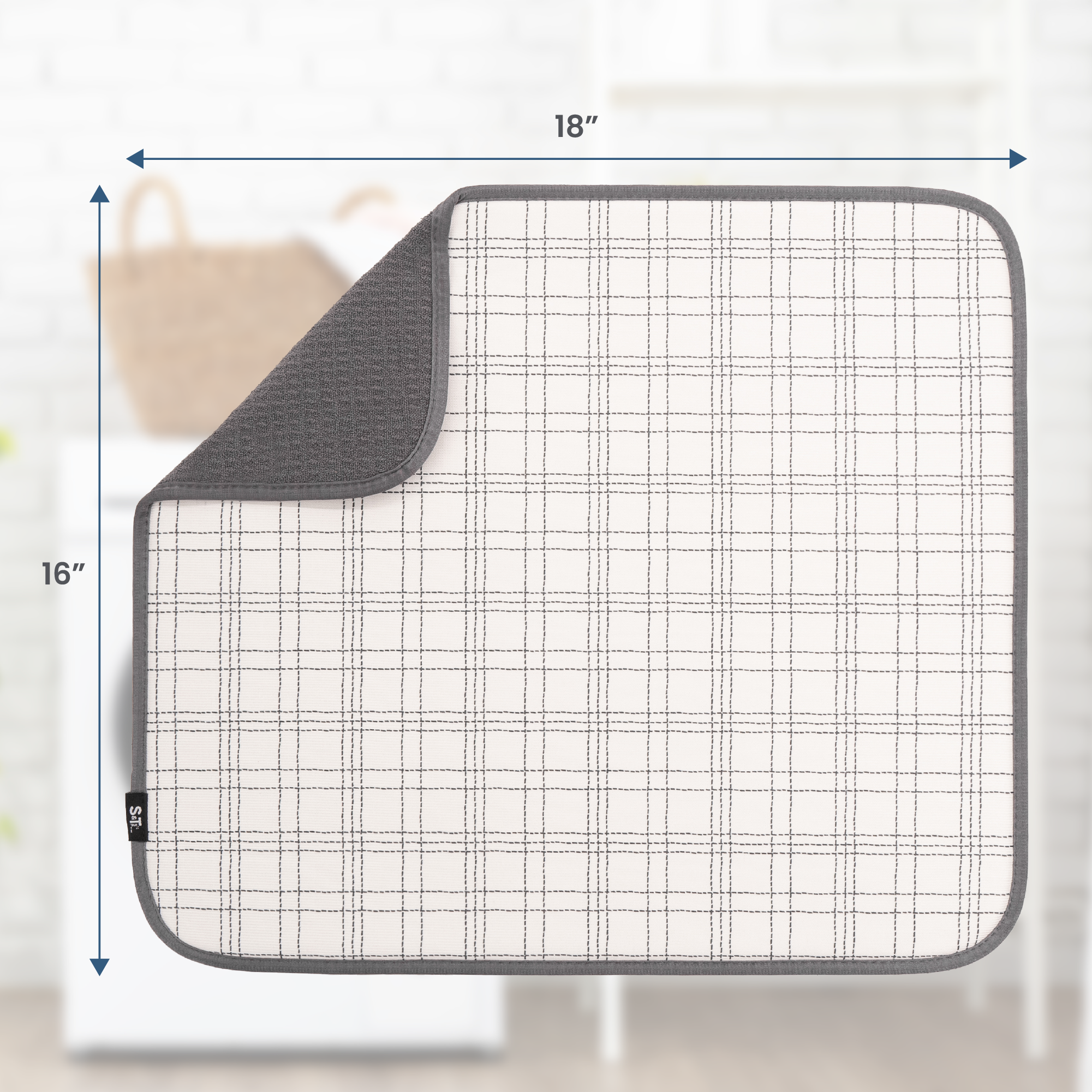 honeycomb dish drying mat