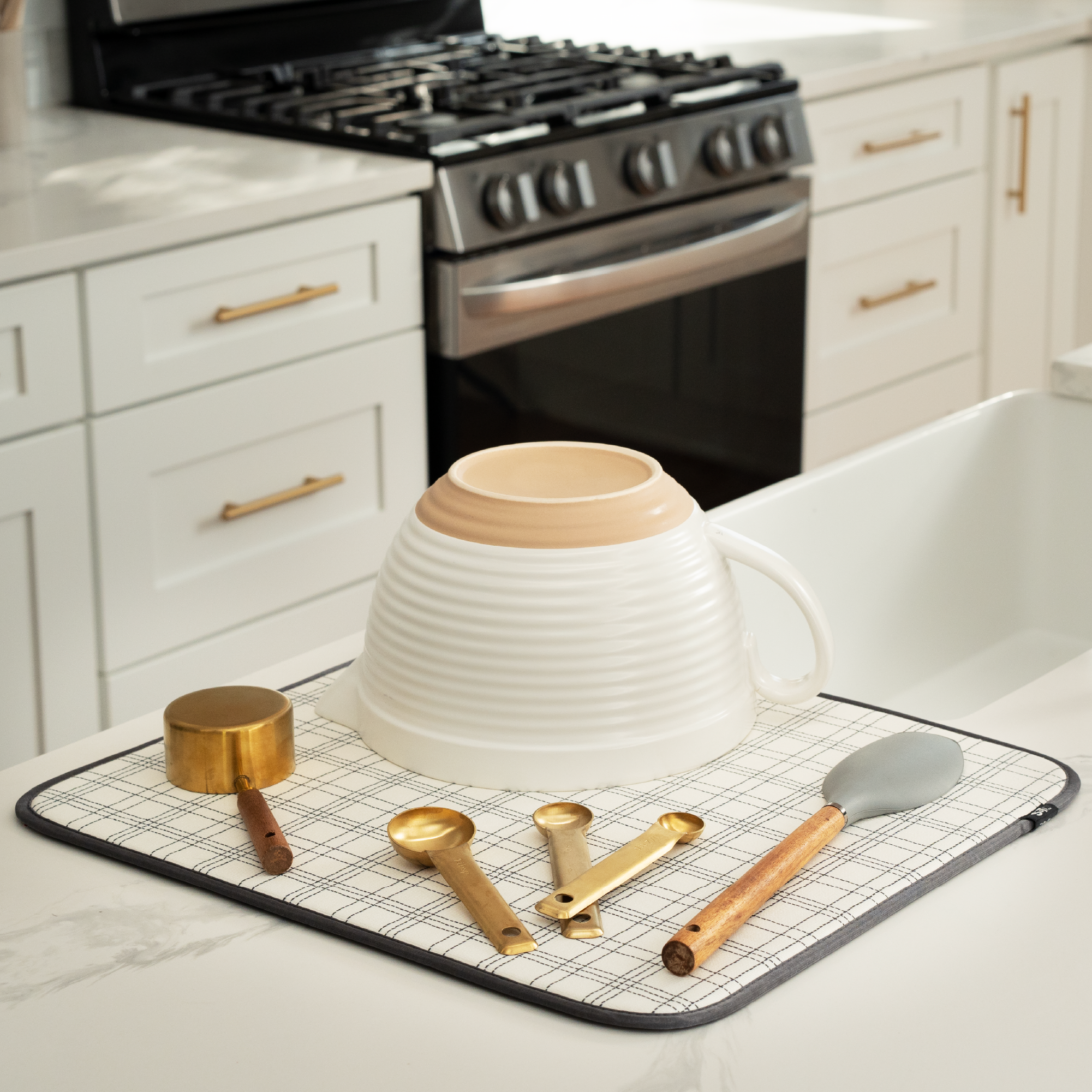 honeycomb dish drying mat
