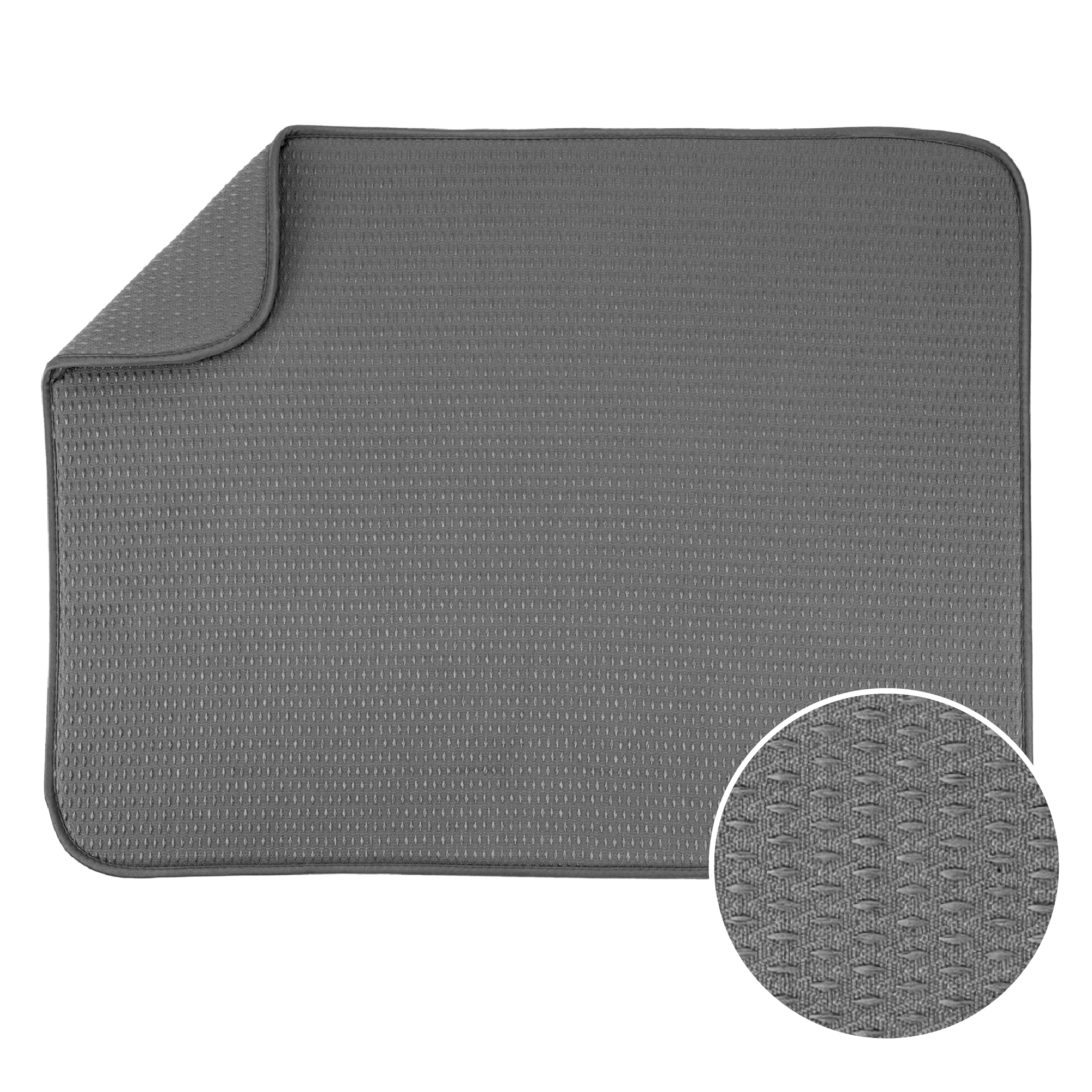 XL diamond dish drying mat