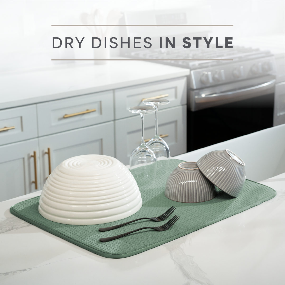 XL honeycomb dish drying mat