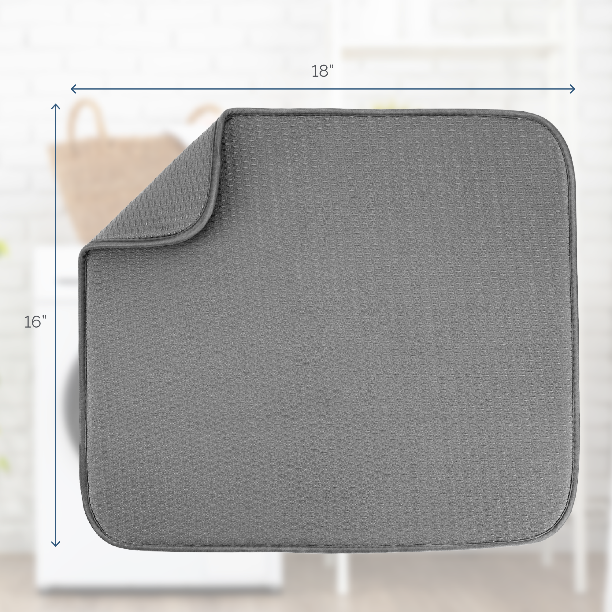 diamond dish drying mat