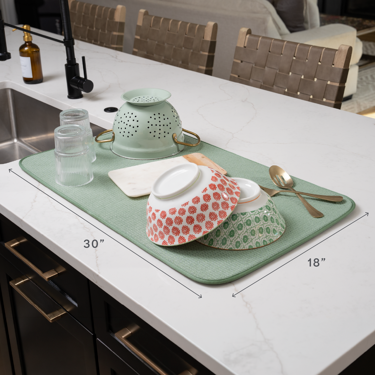 jumbo honeycomb dish drying mat