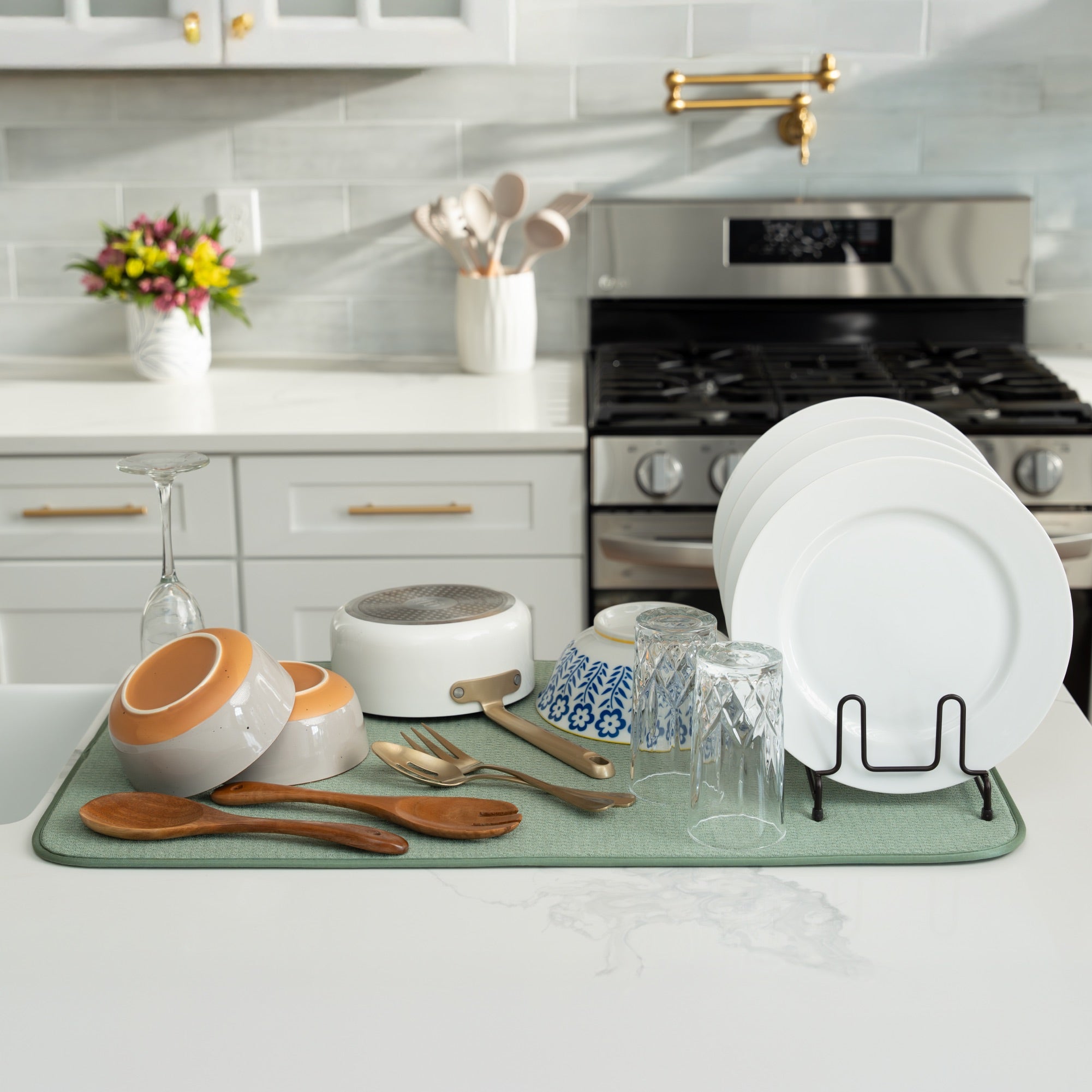 jumbo honeycomb dish drying mat
