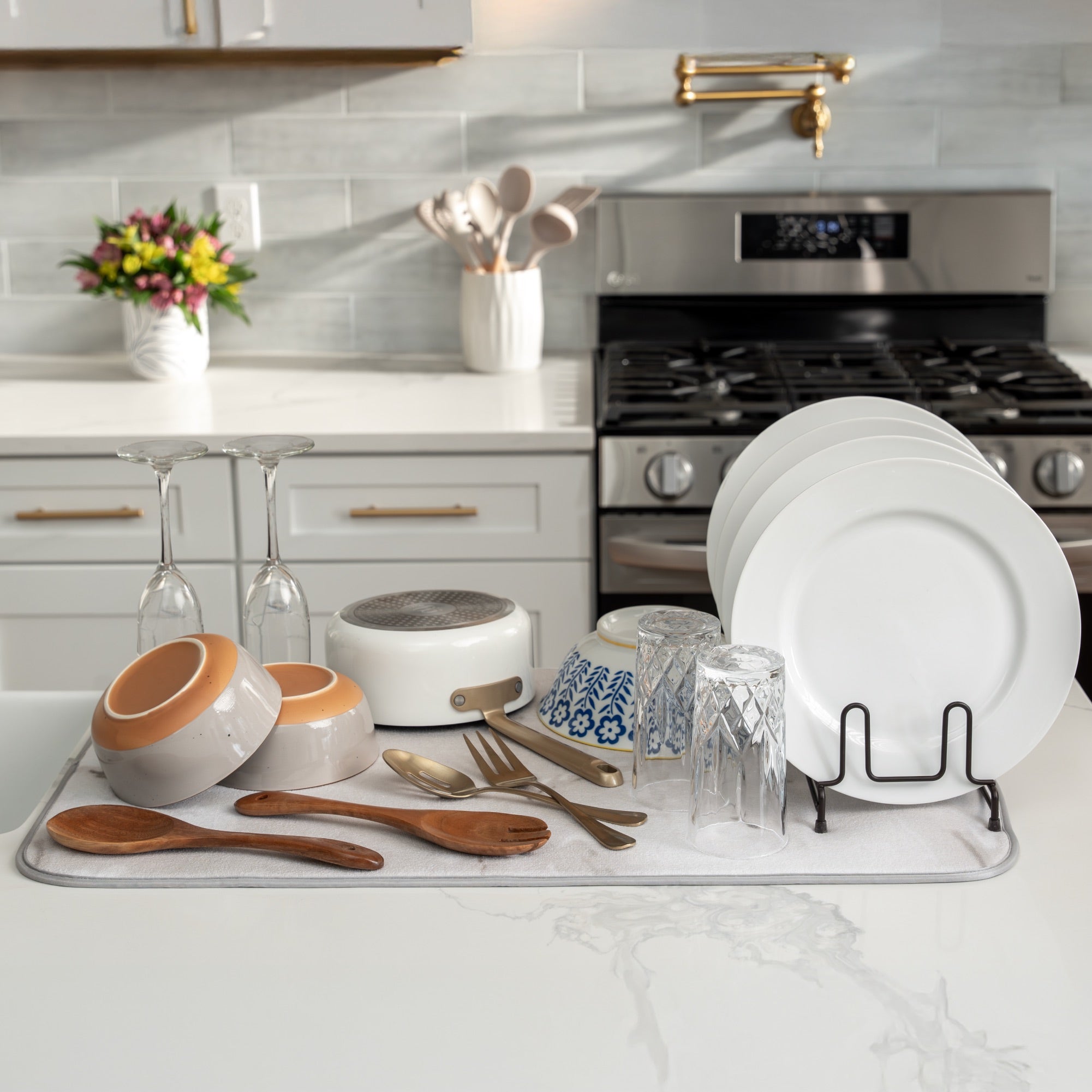 jumbo honeycomb dish drying mat