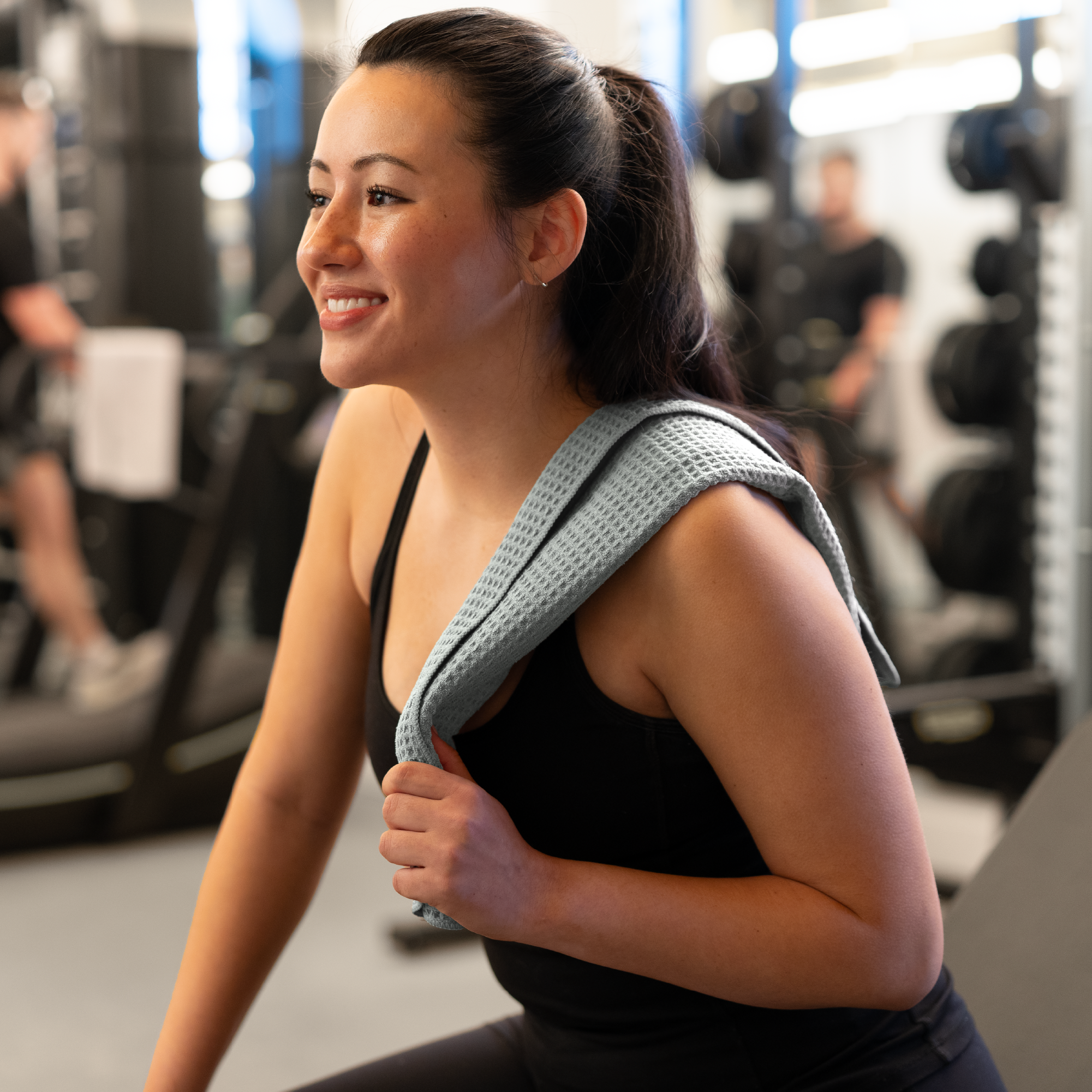 honeycomb exercise towels