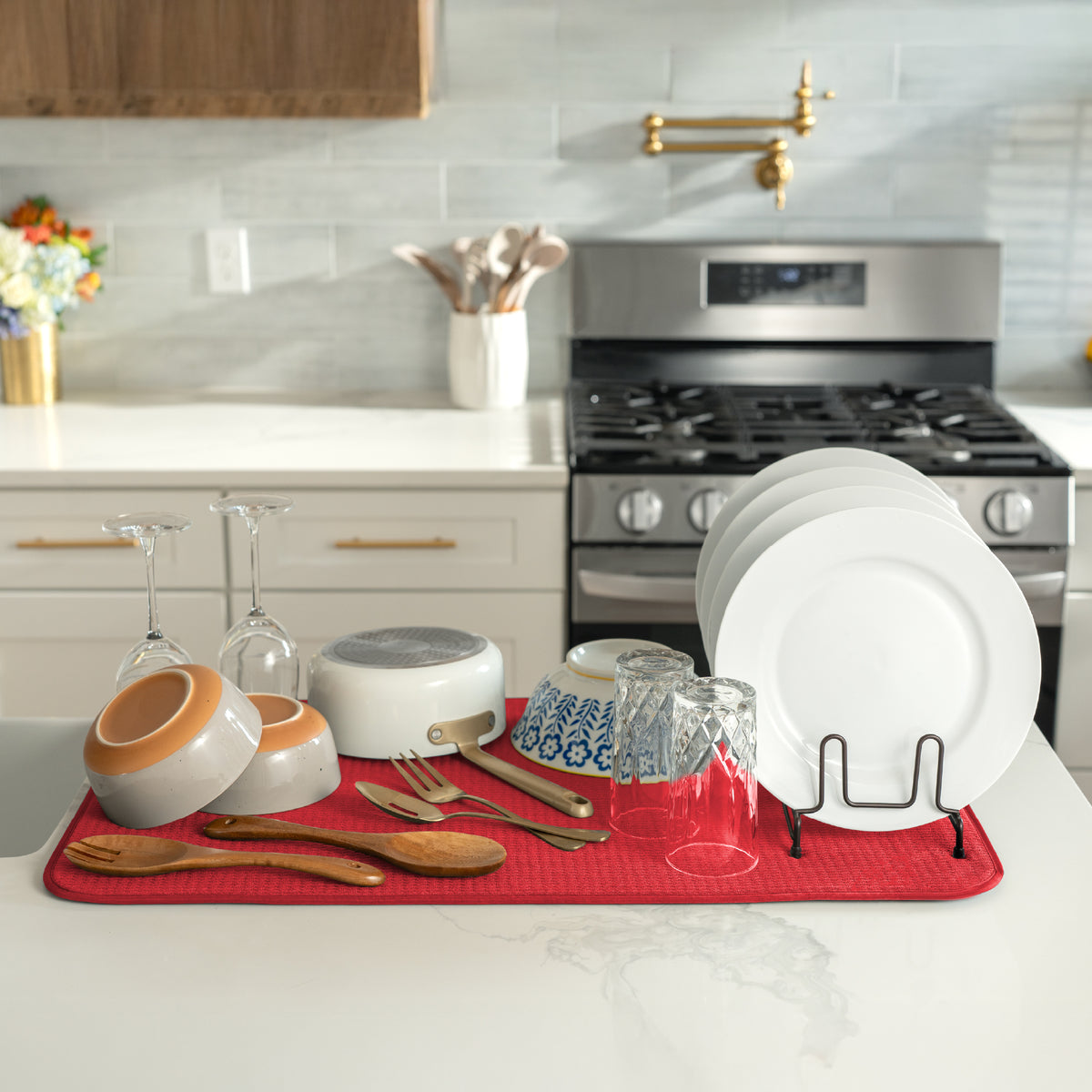 jumbo honeycomb dish drying mat