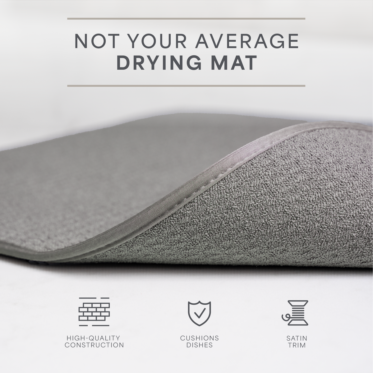 honeycomb dish drying mat