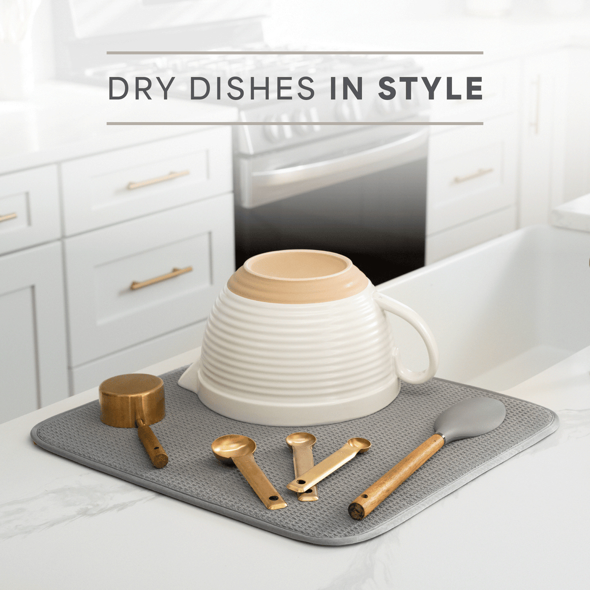 honeycomb dish drying mat