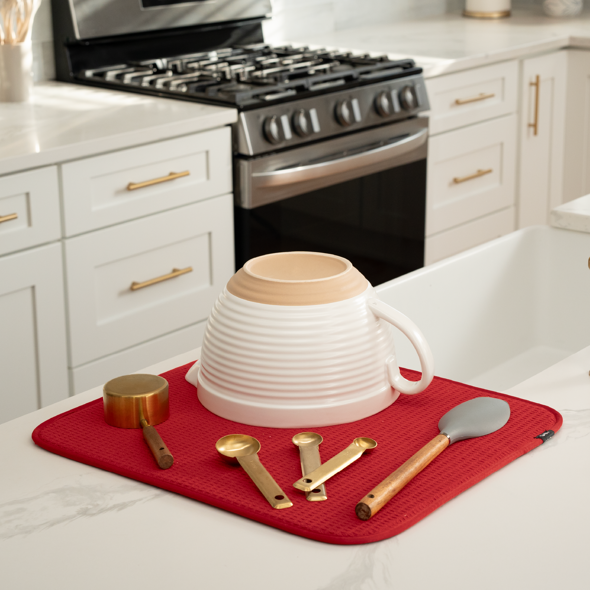 honeycomb dish drying mat