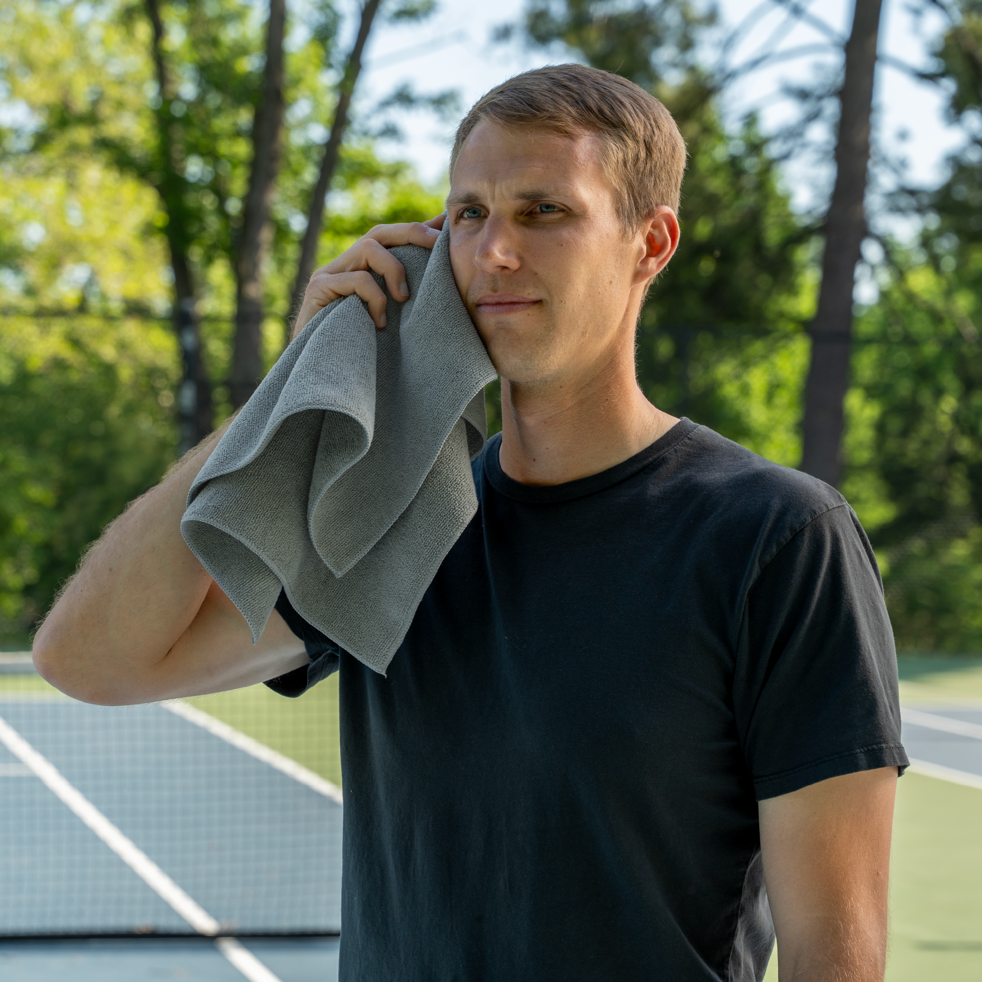 terry exercise towels