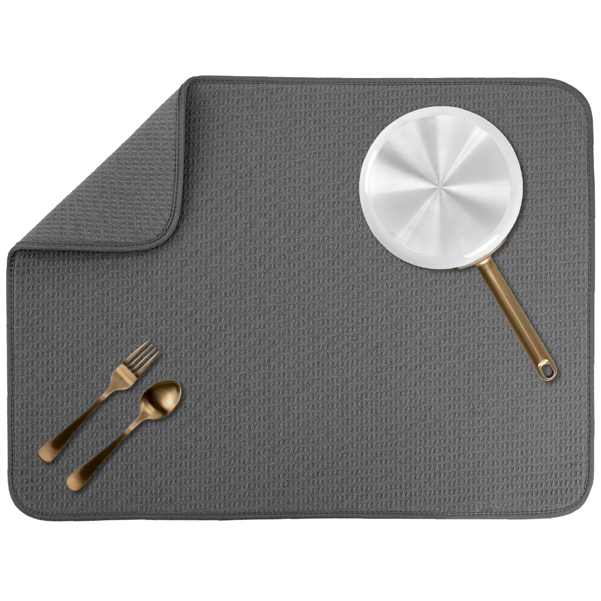 XL honeycomb dish drying mat