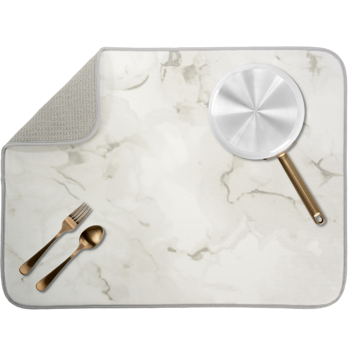 XL honeycomb dish drying mat