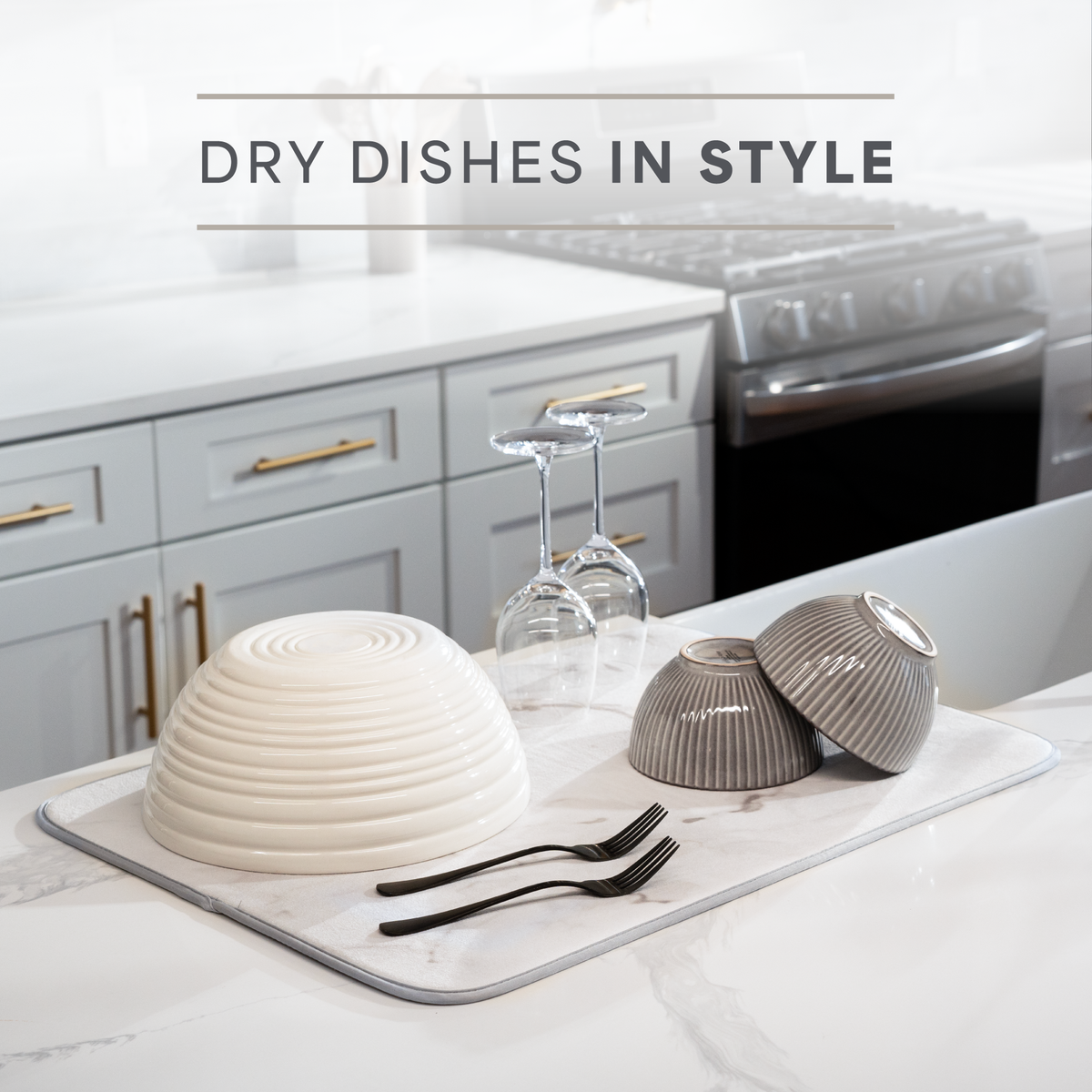 XL honeycomb dish drying mat